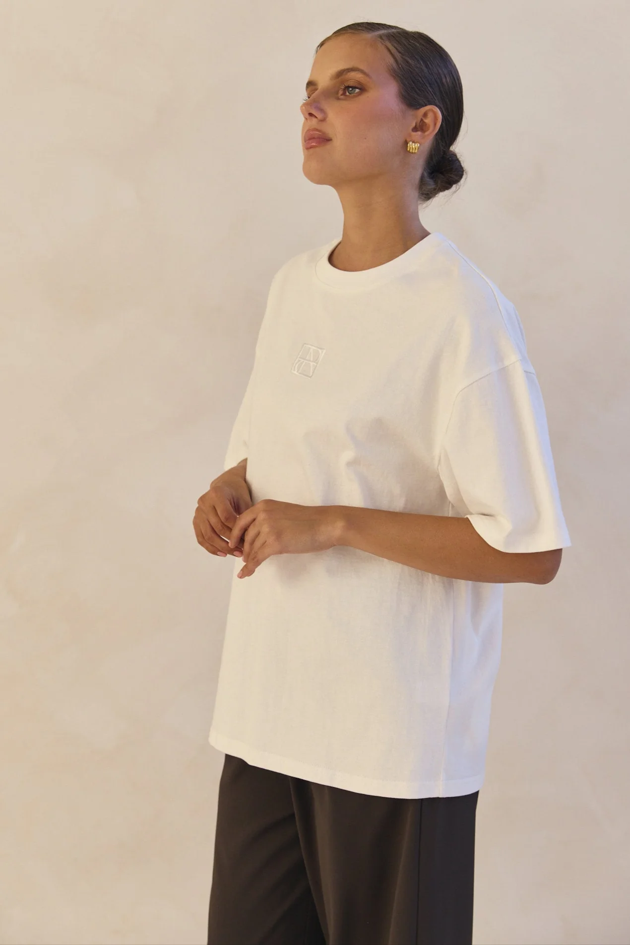 Andi Signature Tee (White) - Image 8
