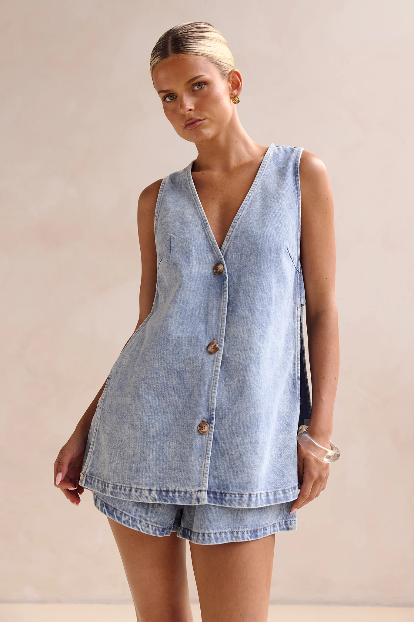 Astra Denim Set (Light Blue) - Image 3