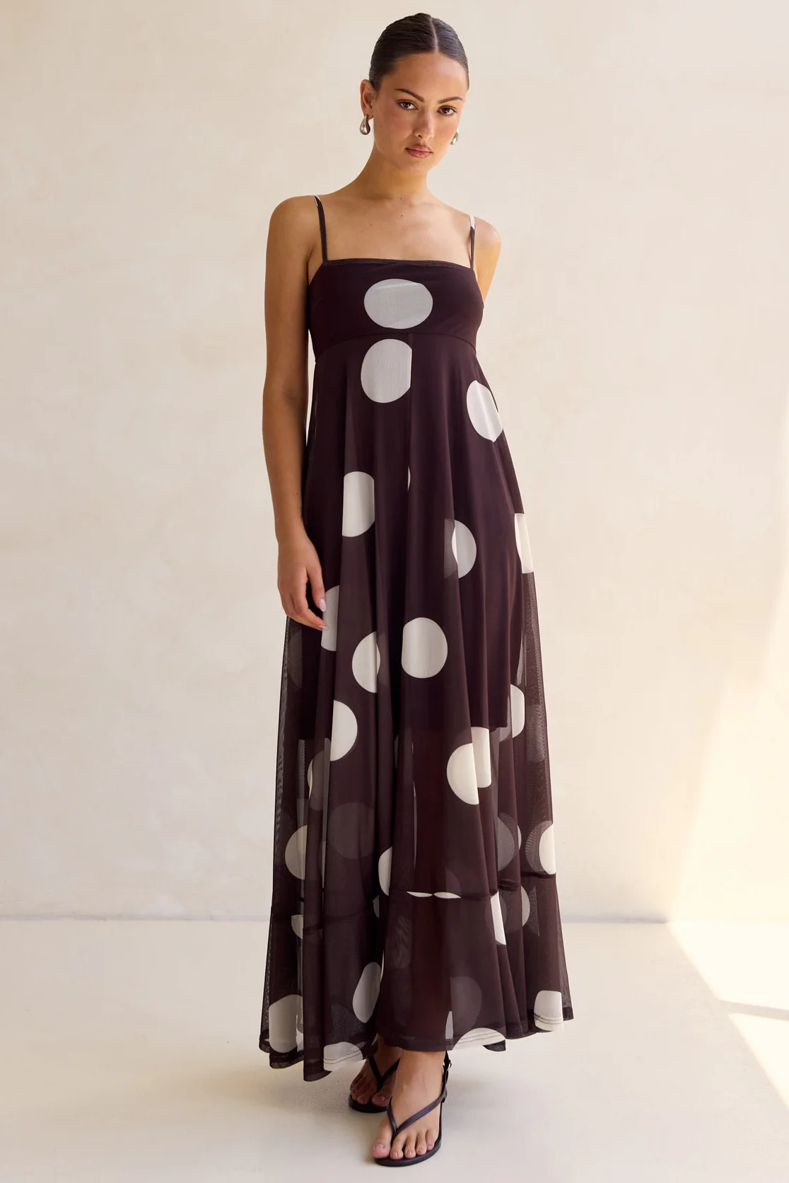 Blair Maxi Dress (Chocolate) - Image 3