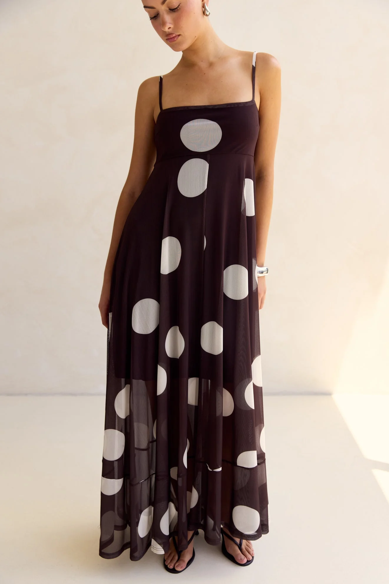 Blair Maxi Dress (Chocolate) - Image 5