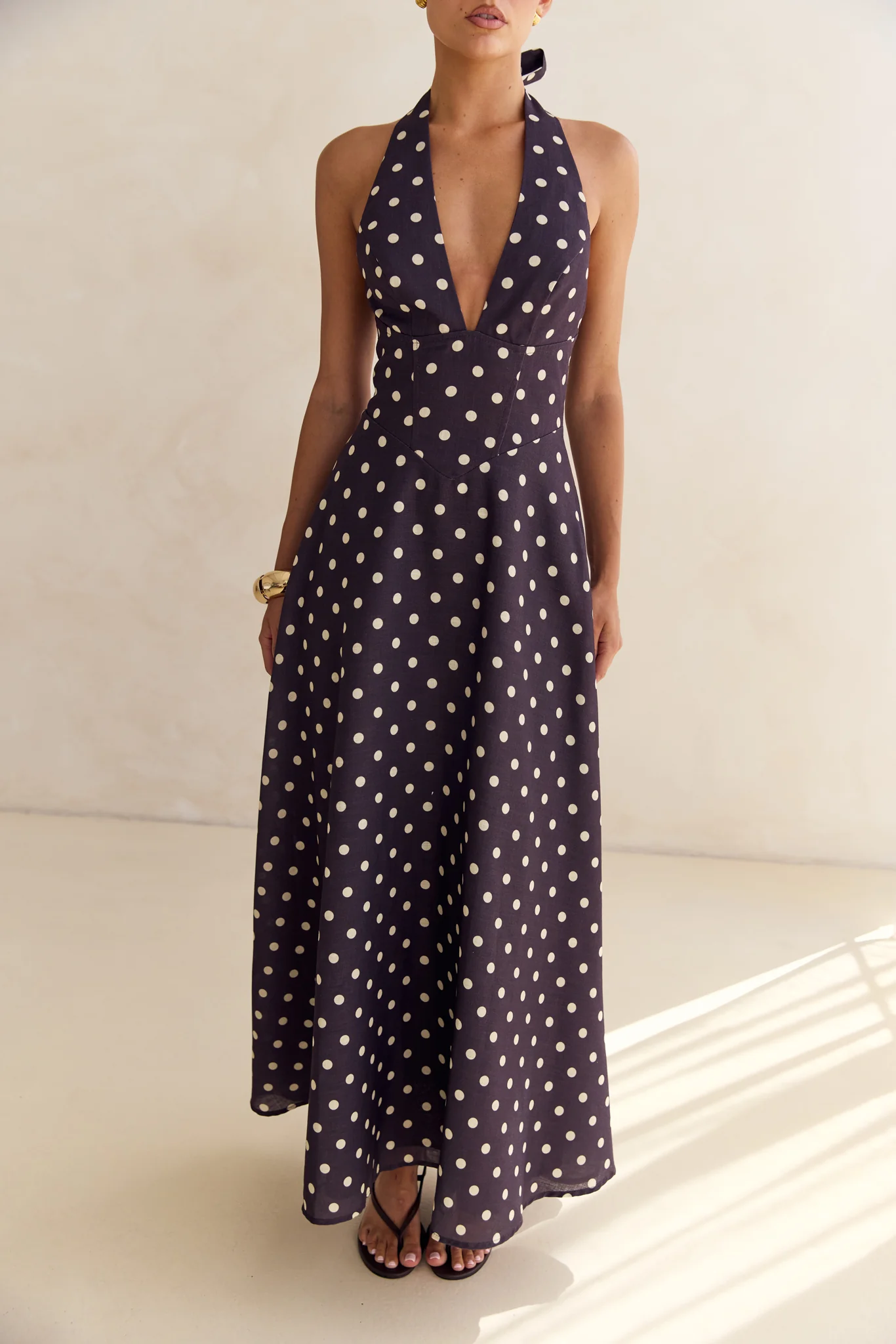 Bonnie Maxi Dress (Chocolate) - Image 7