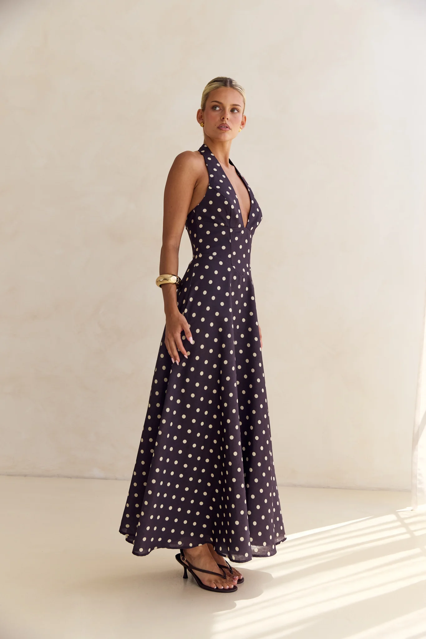 Bonnie Maxi Dress (Chocolate) - Image 8