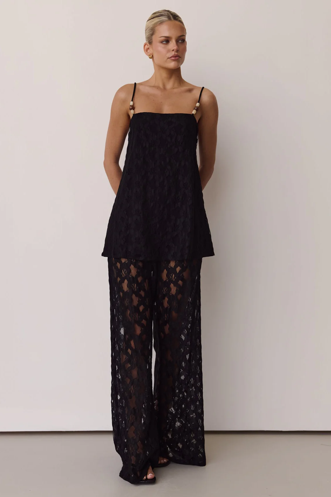 Callie Lace Set (Black) - Image 2
