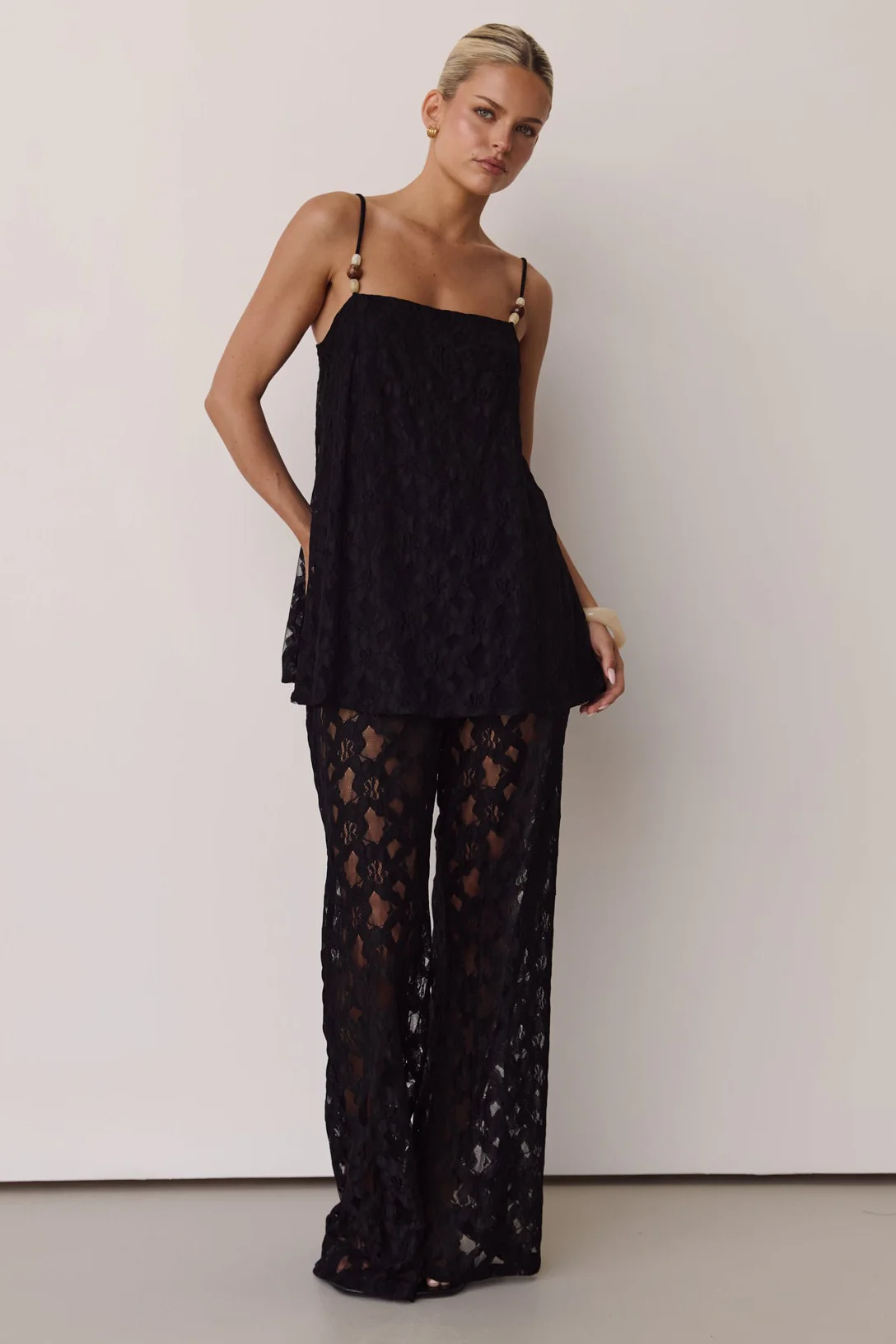 Callie Lace Set (Black) - Image 3