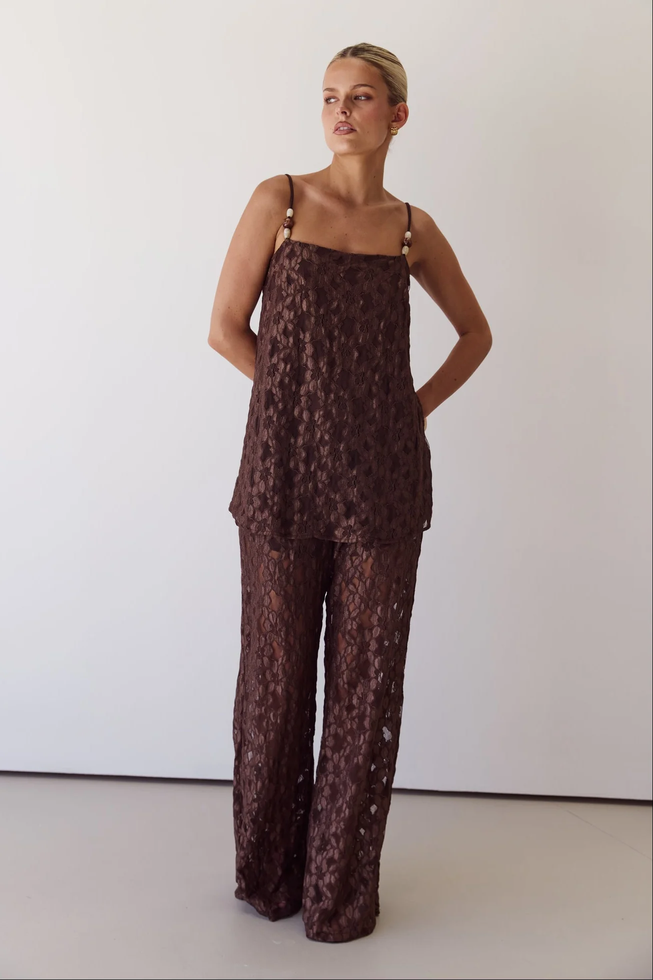 Callie Lace Set (Chocolate) - Image 4
