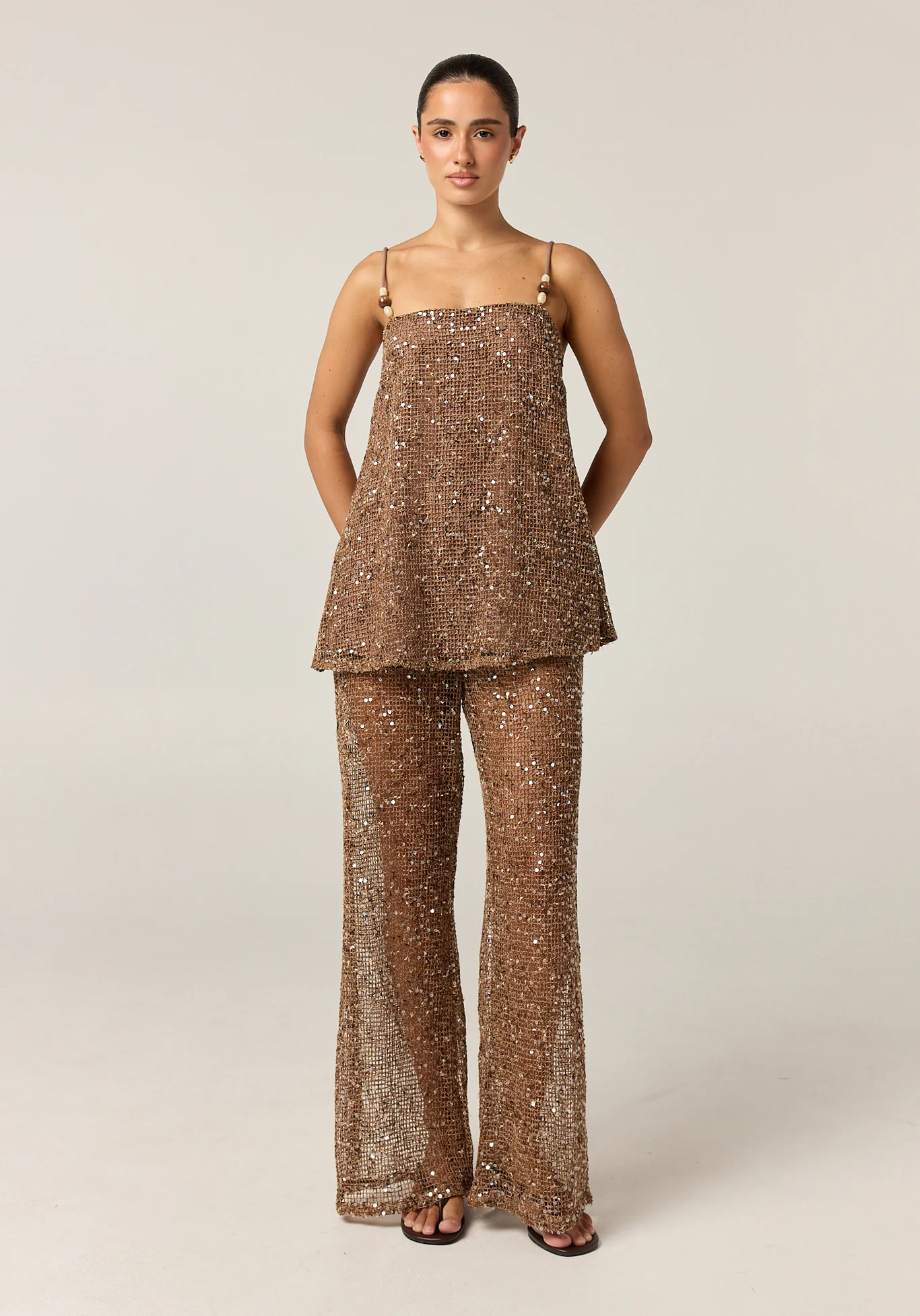 Callie Sequin Set (Chocolate) - Image 3
