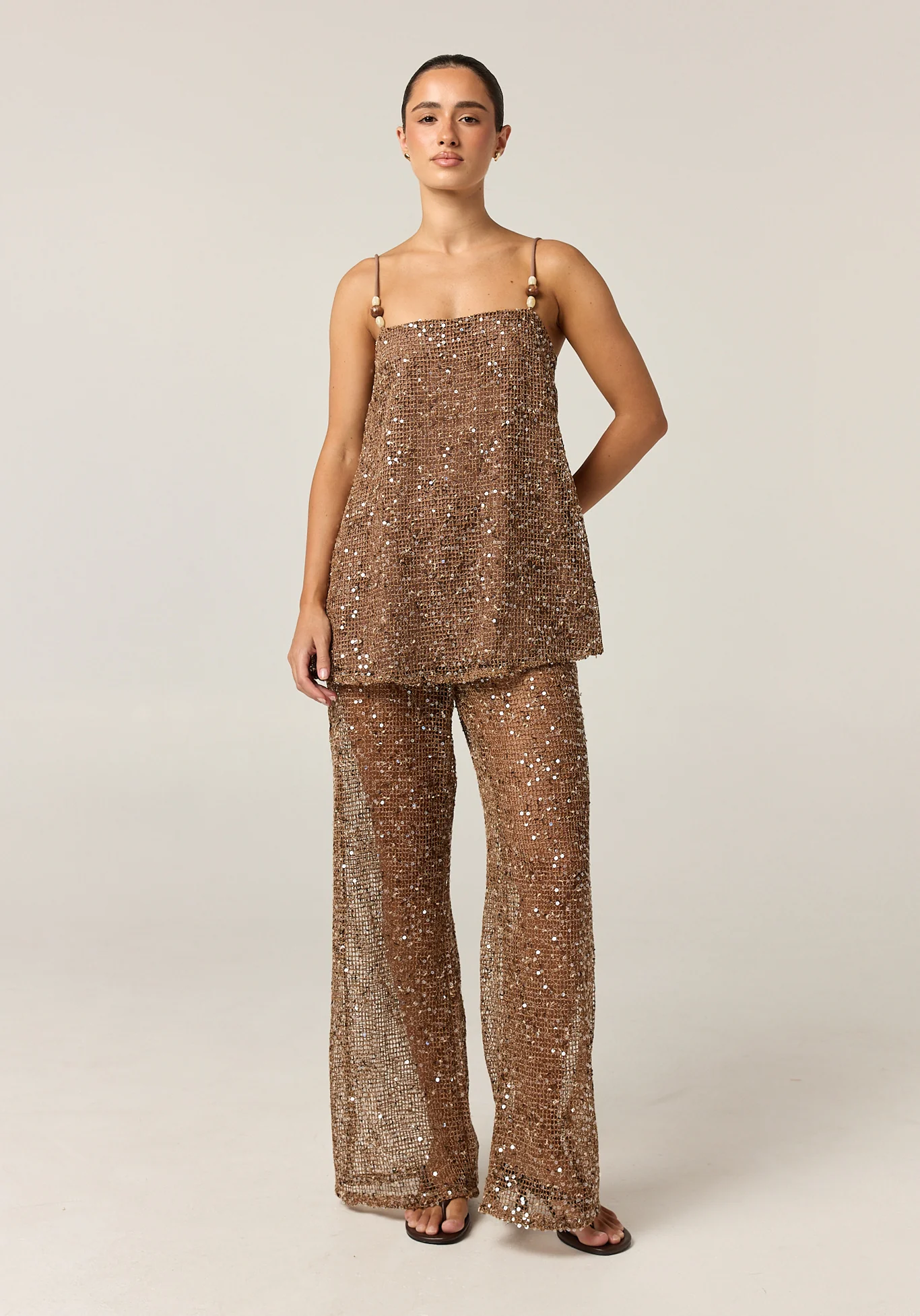 Callie Sequin Set (Chocolate) - Image 4