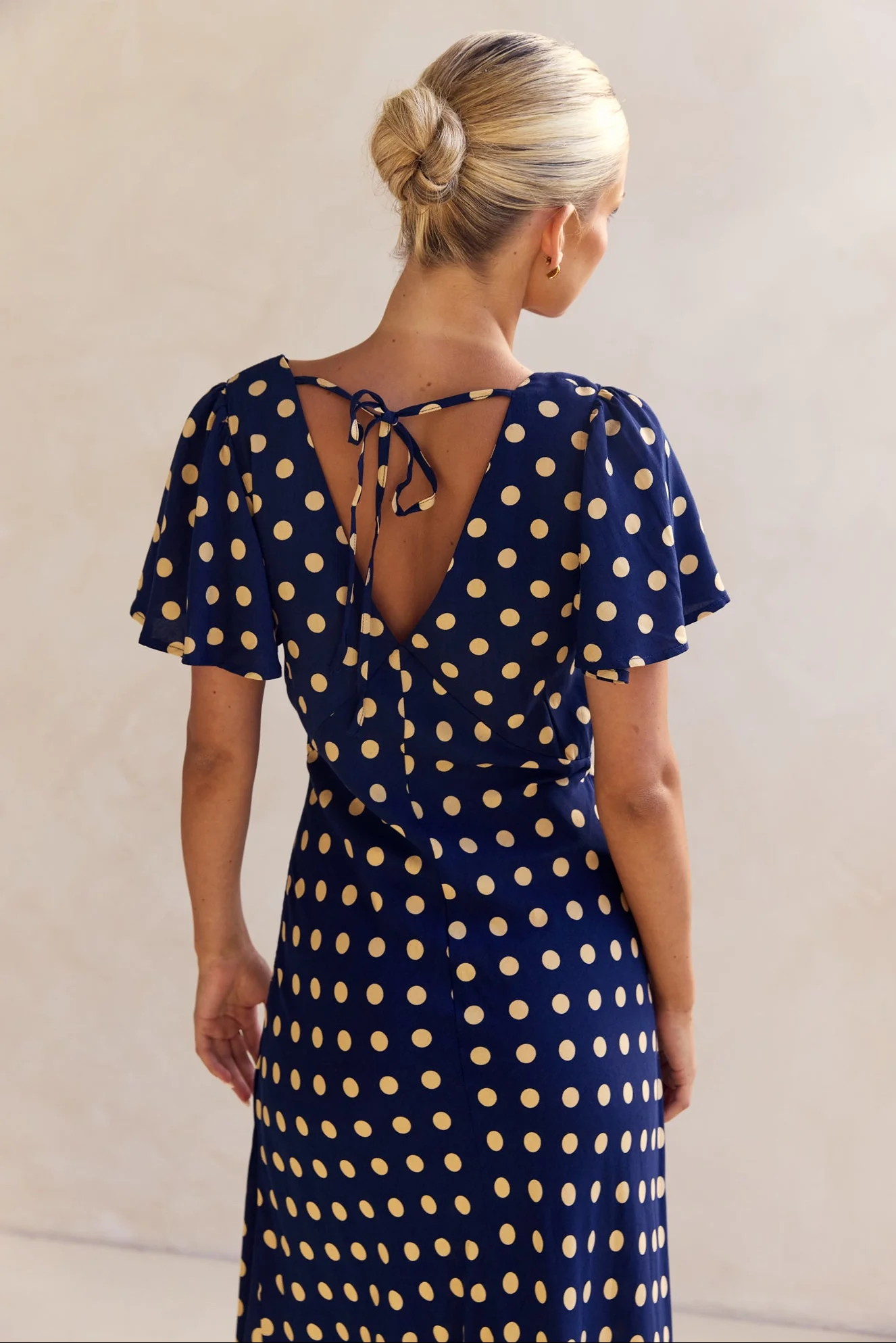 Carla Maxi Dress (Navy) - Image 6