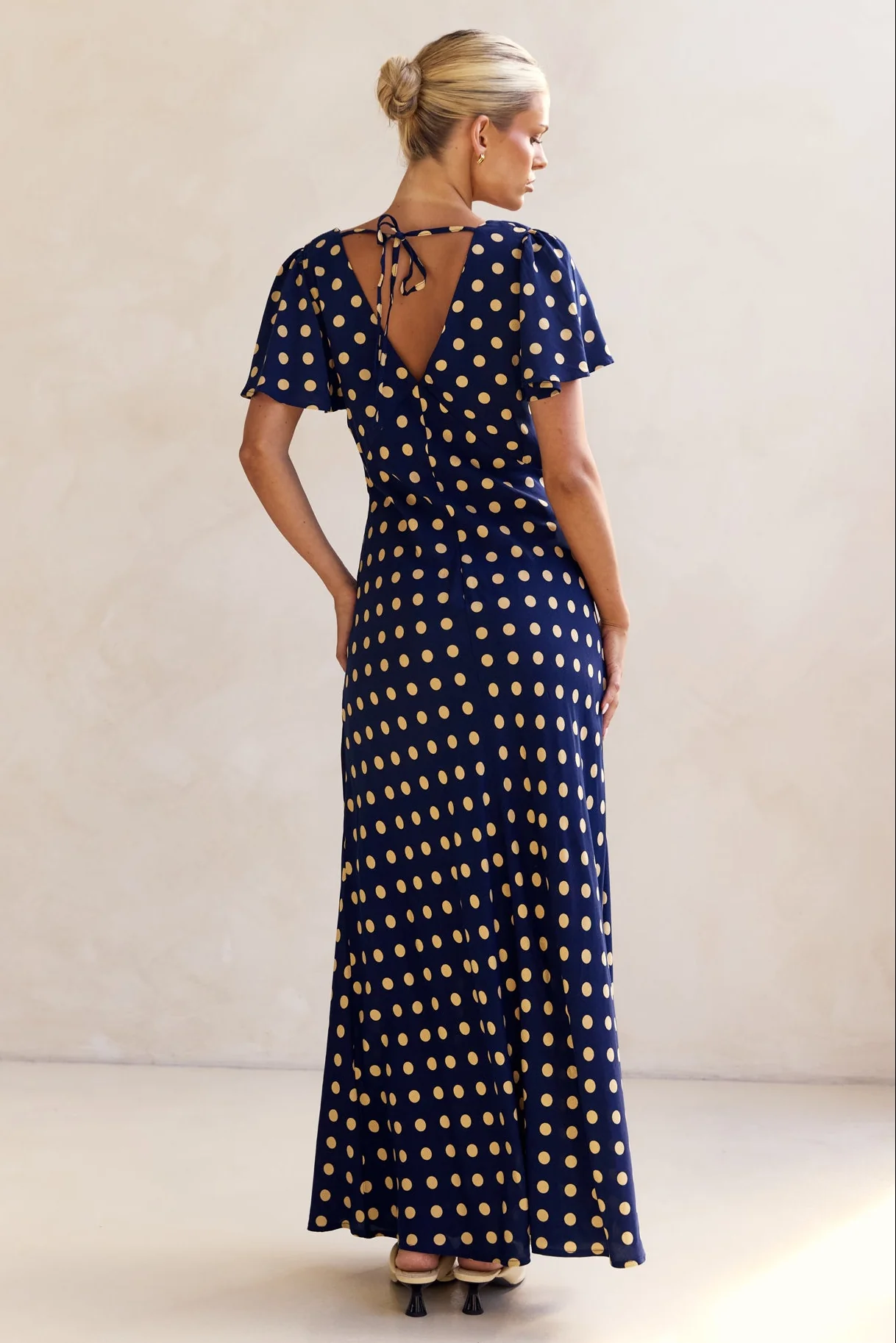 Carla Maxi Dress (Navy) - Image 7
