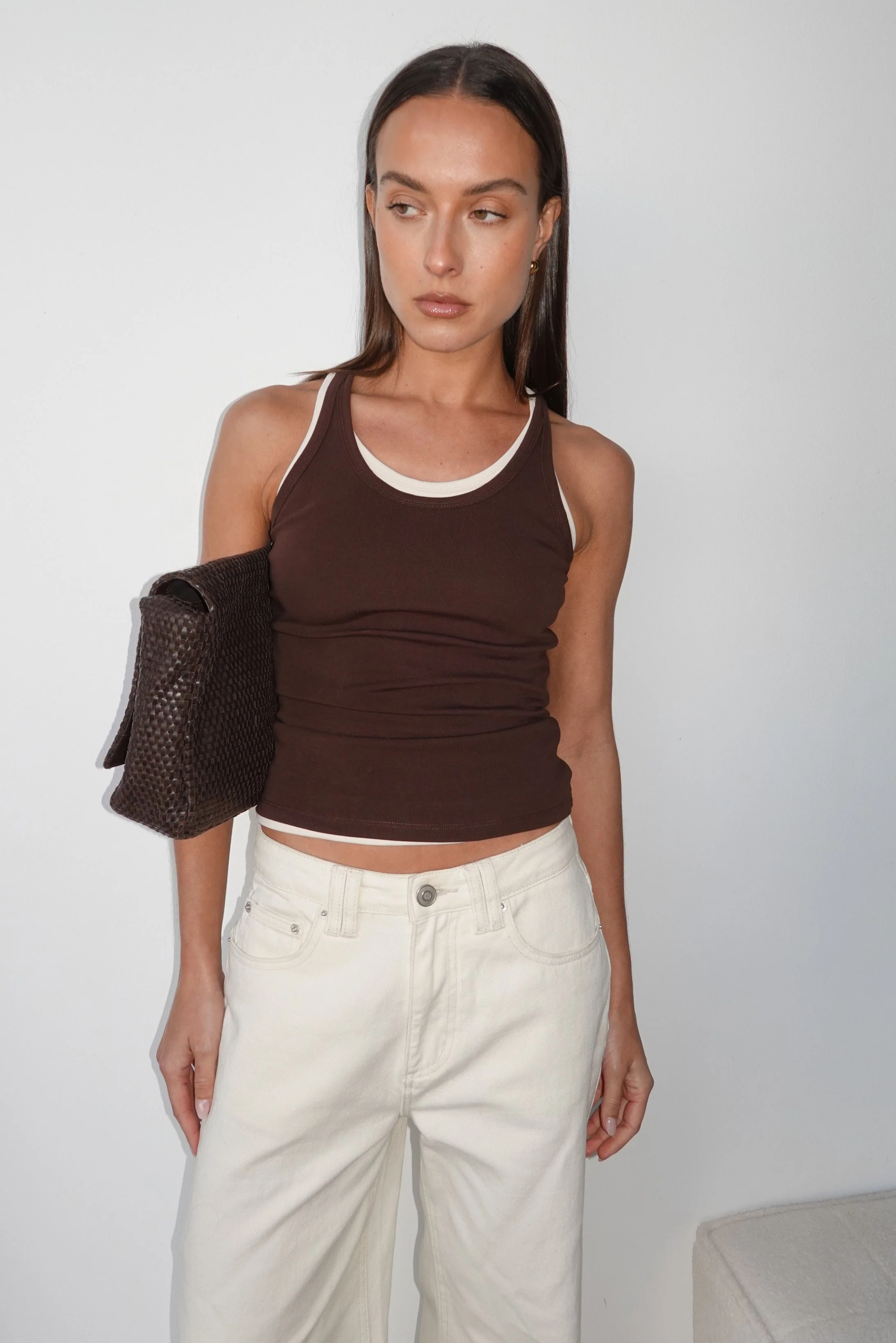 Cinder Racer Tank (Chocolate) - Image 7