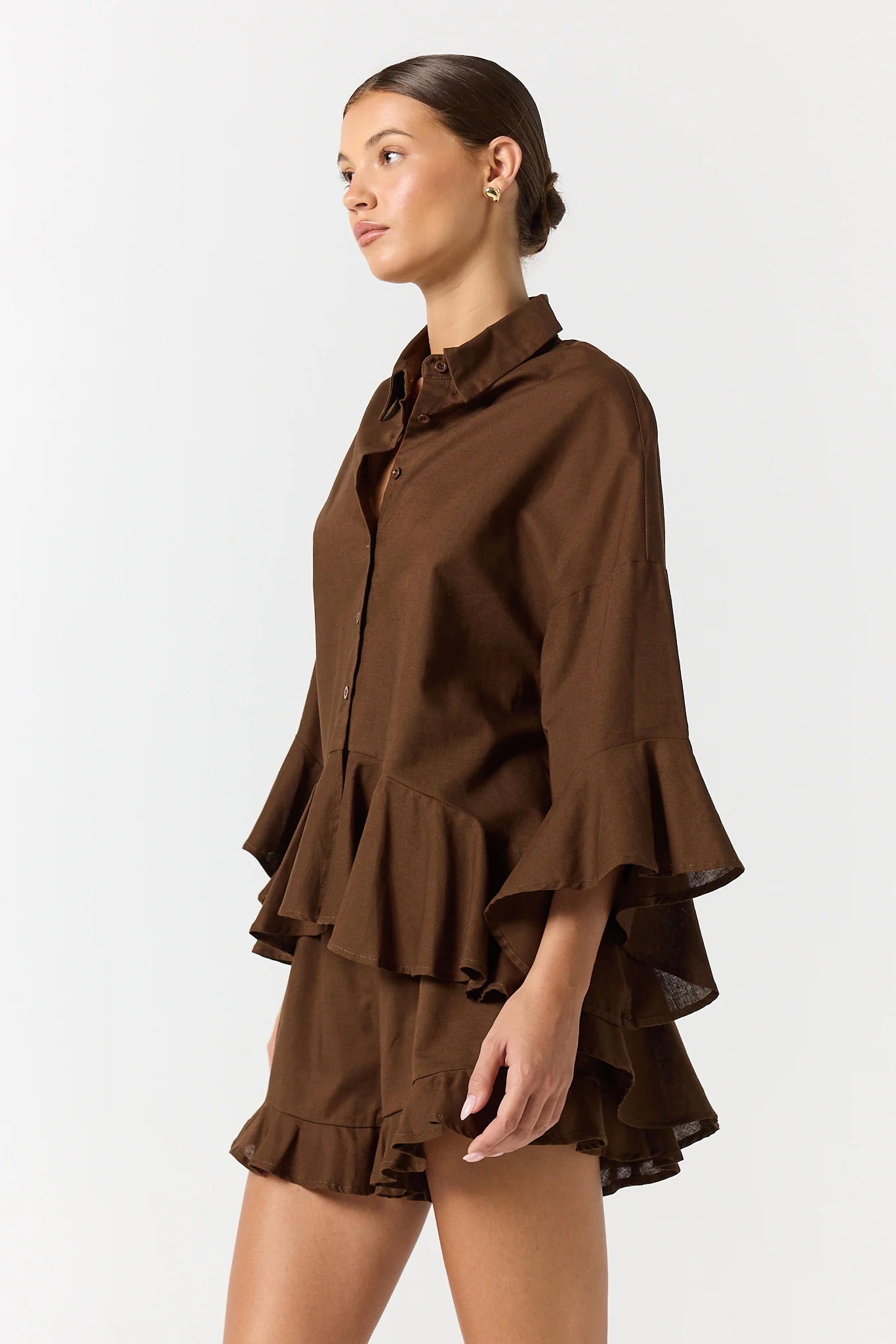 Eilish Shirt (Chocolate) - Image 3