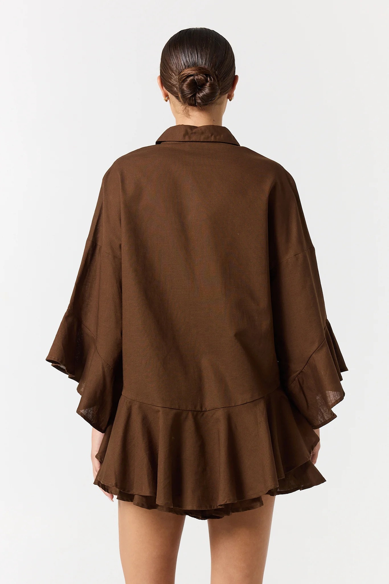 Eilish Shirt (Chocolate) - Image 4