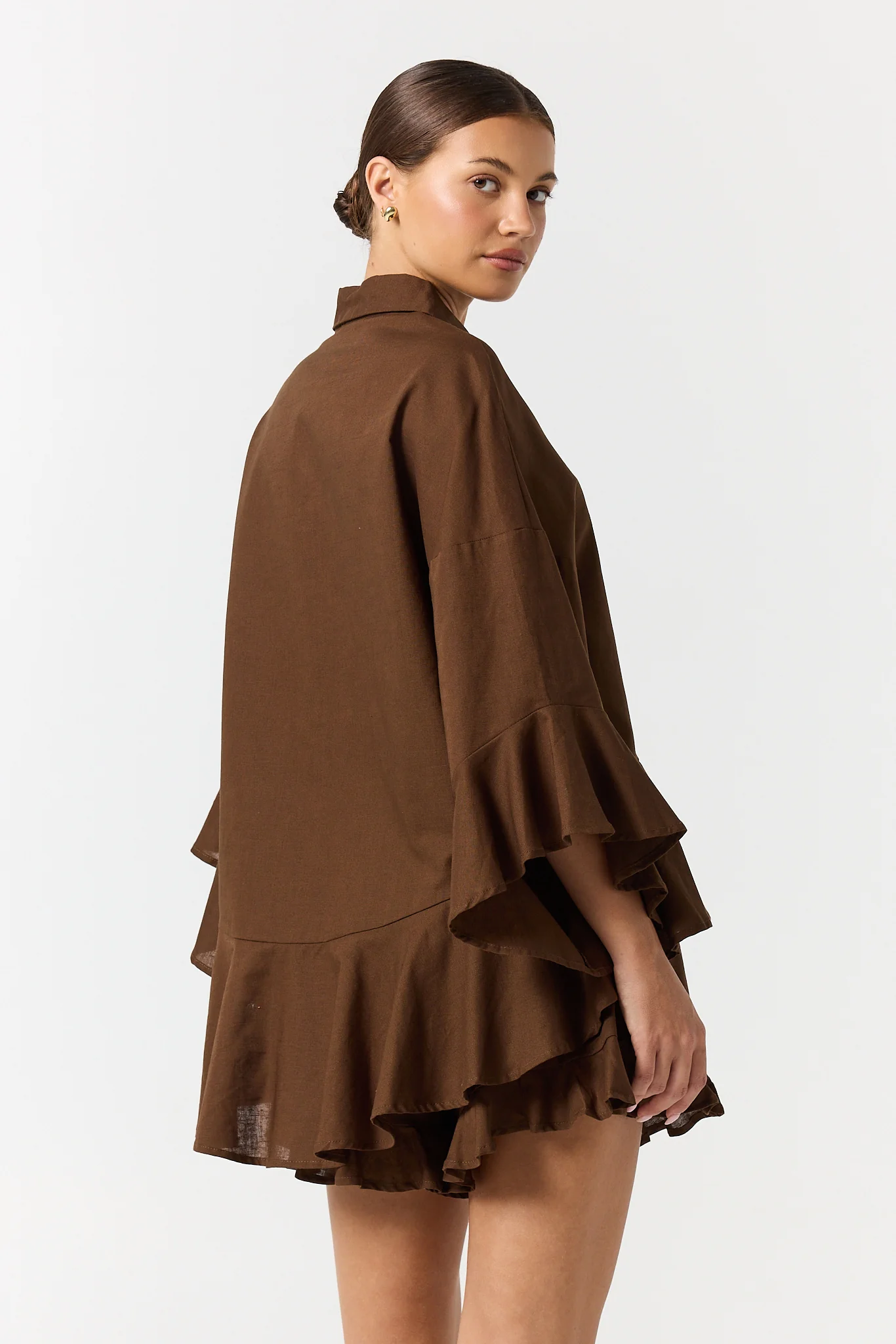 Eilish Shirt (Chocolate) - Image 5