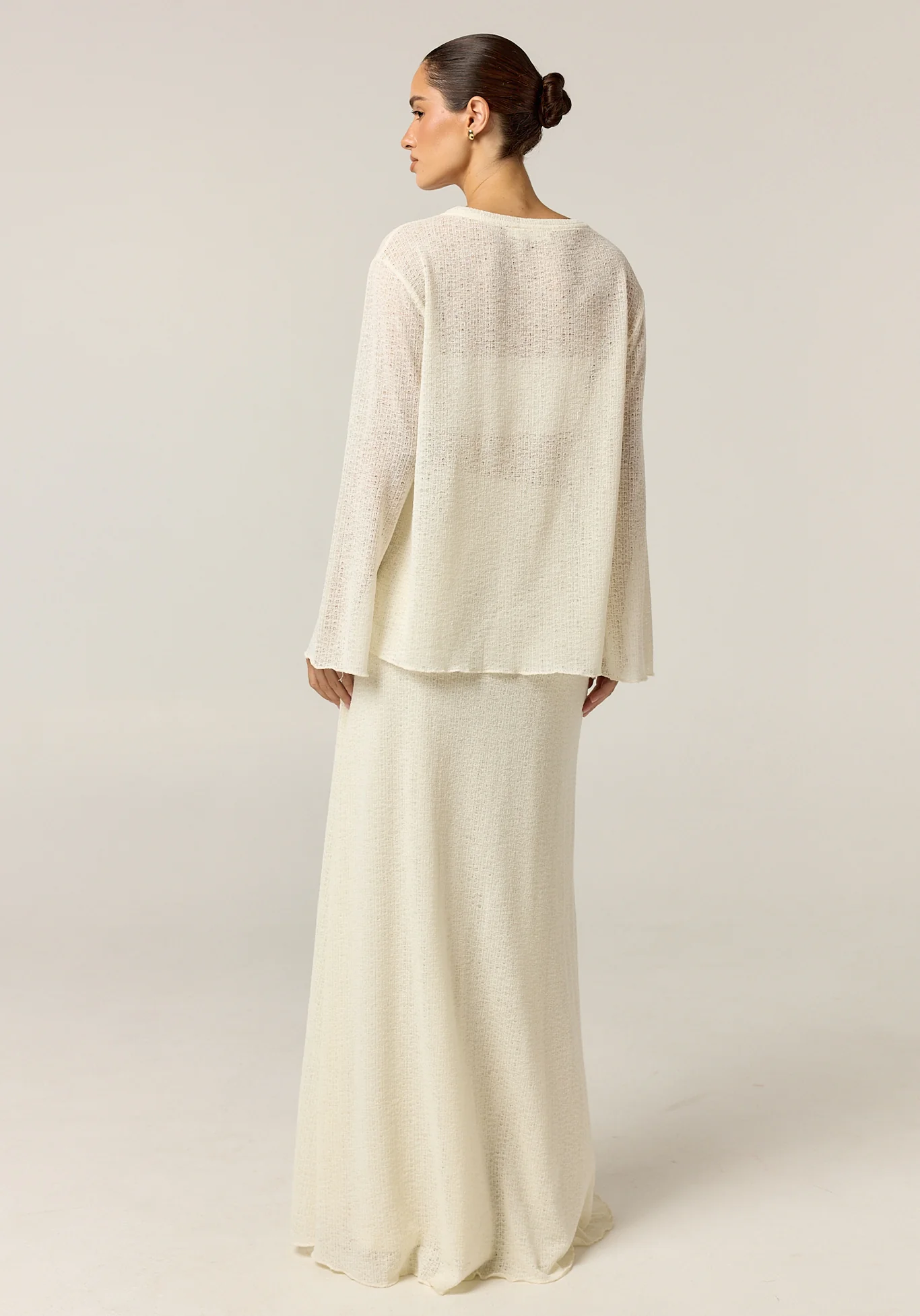 Goldie Knit Set (Cream) - Image 8