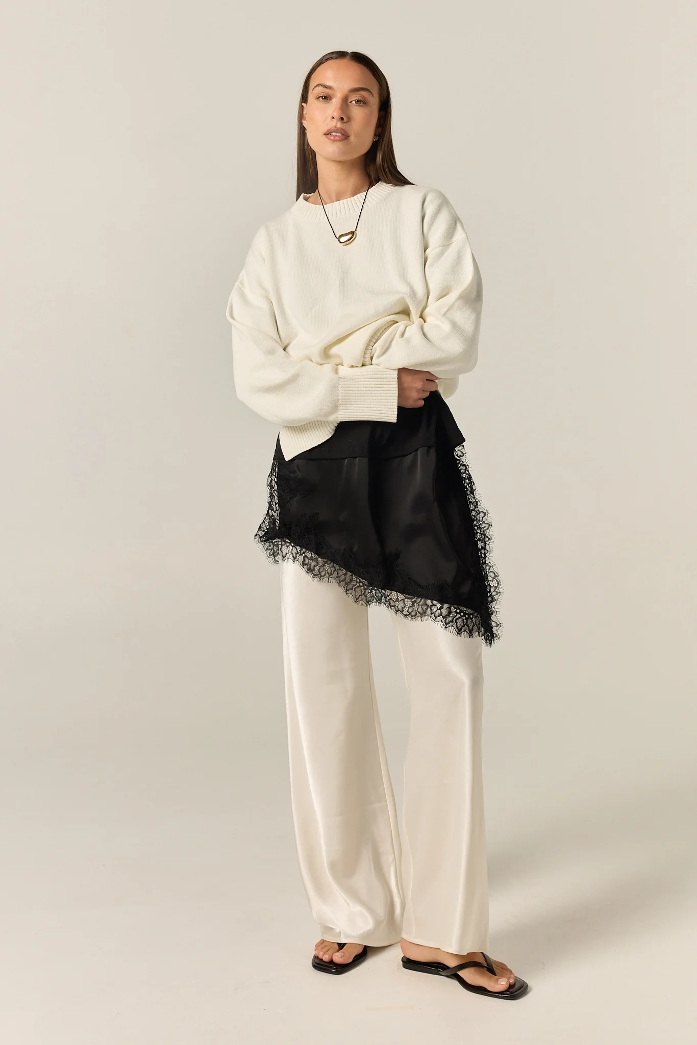 Ines Pant (Cream) - Image 3