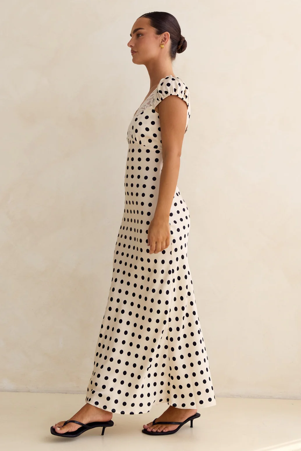 Jude Midi Dress (Cream) - Image 5