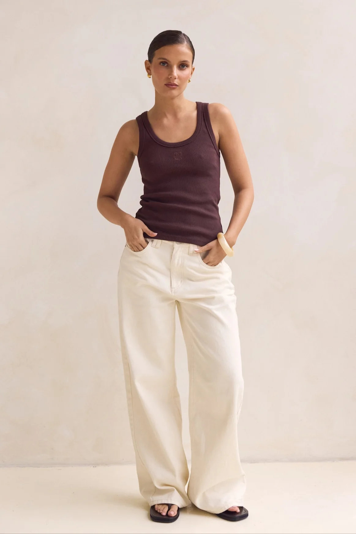 Lexi Signature Tank (Chocolate) - Image 3