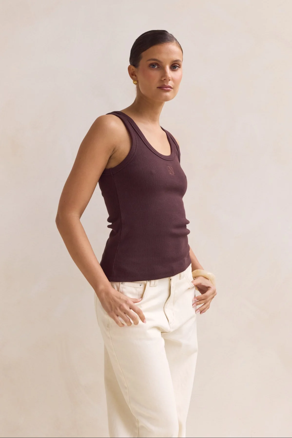 Lexi Signature Tank (Chocolate) - Image 4