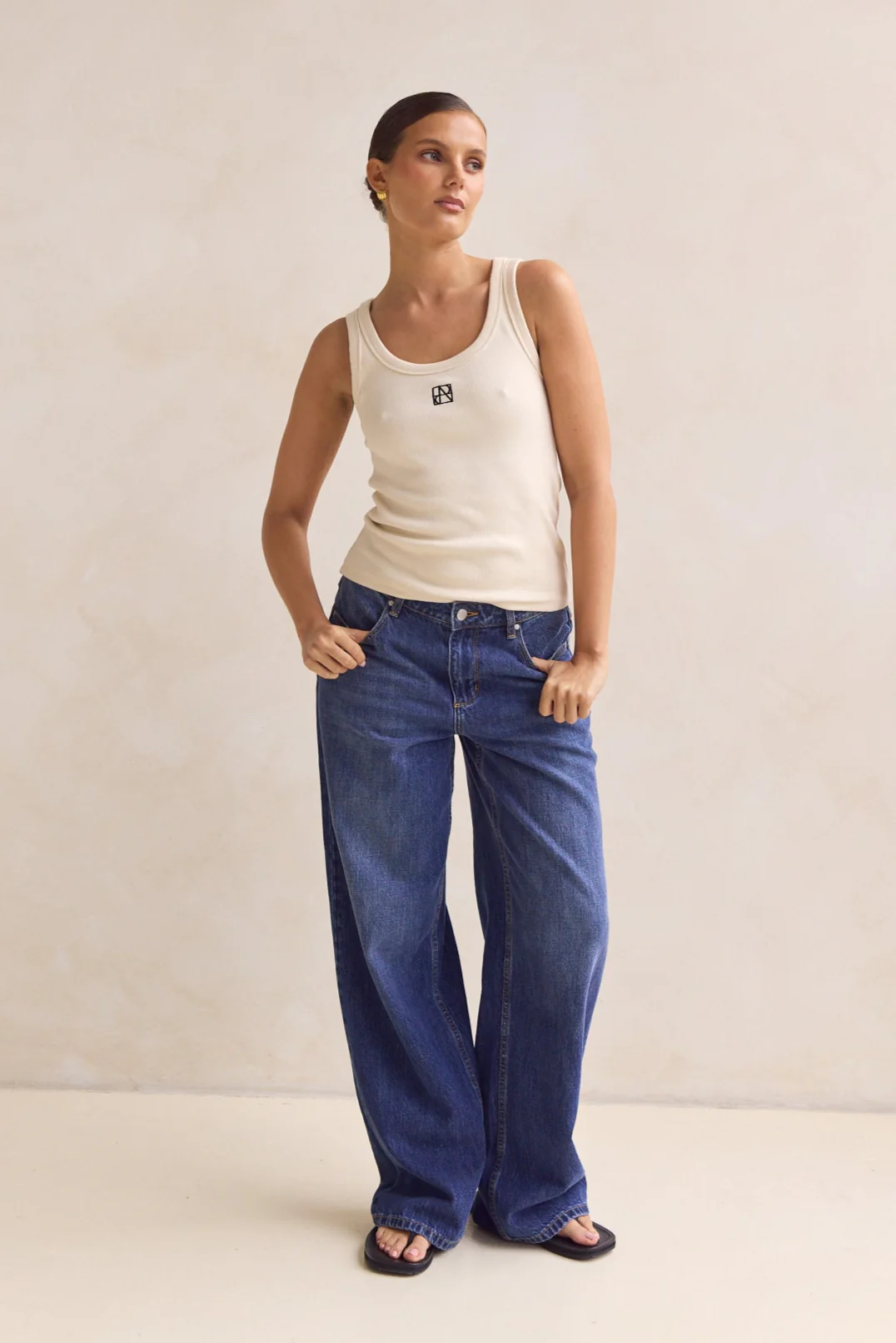 Lexi Signature Tank (Cream) - Image 3