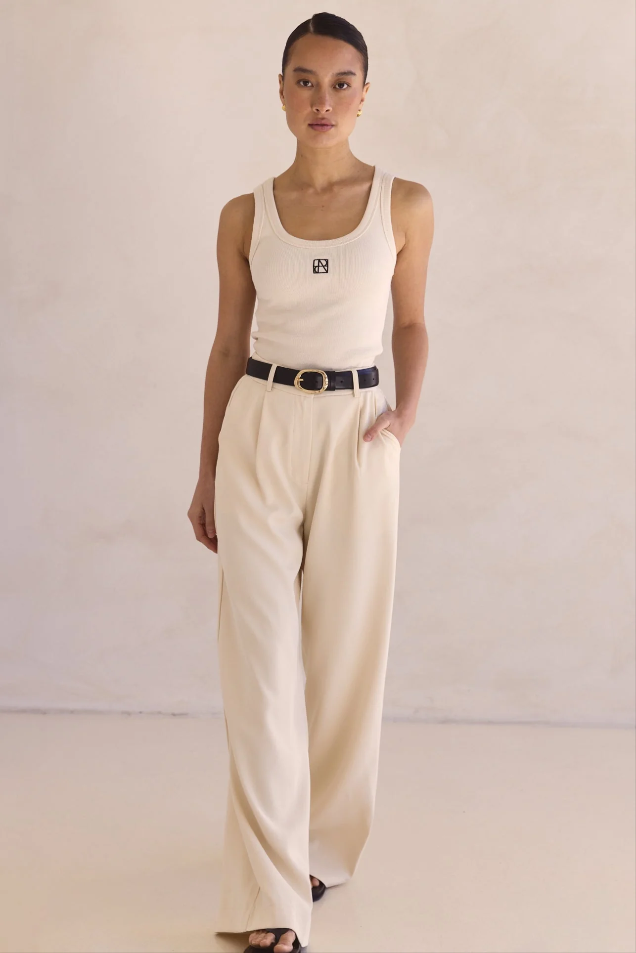 Lexi Signature Tank (Cream) - Image 5