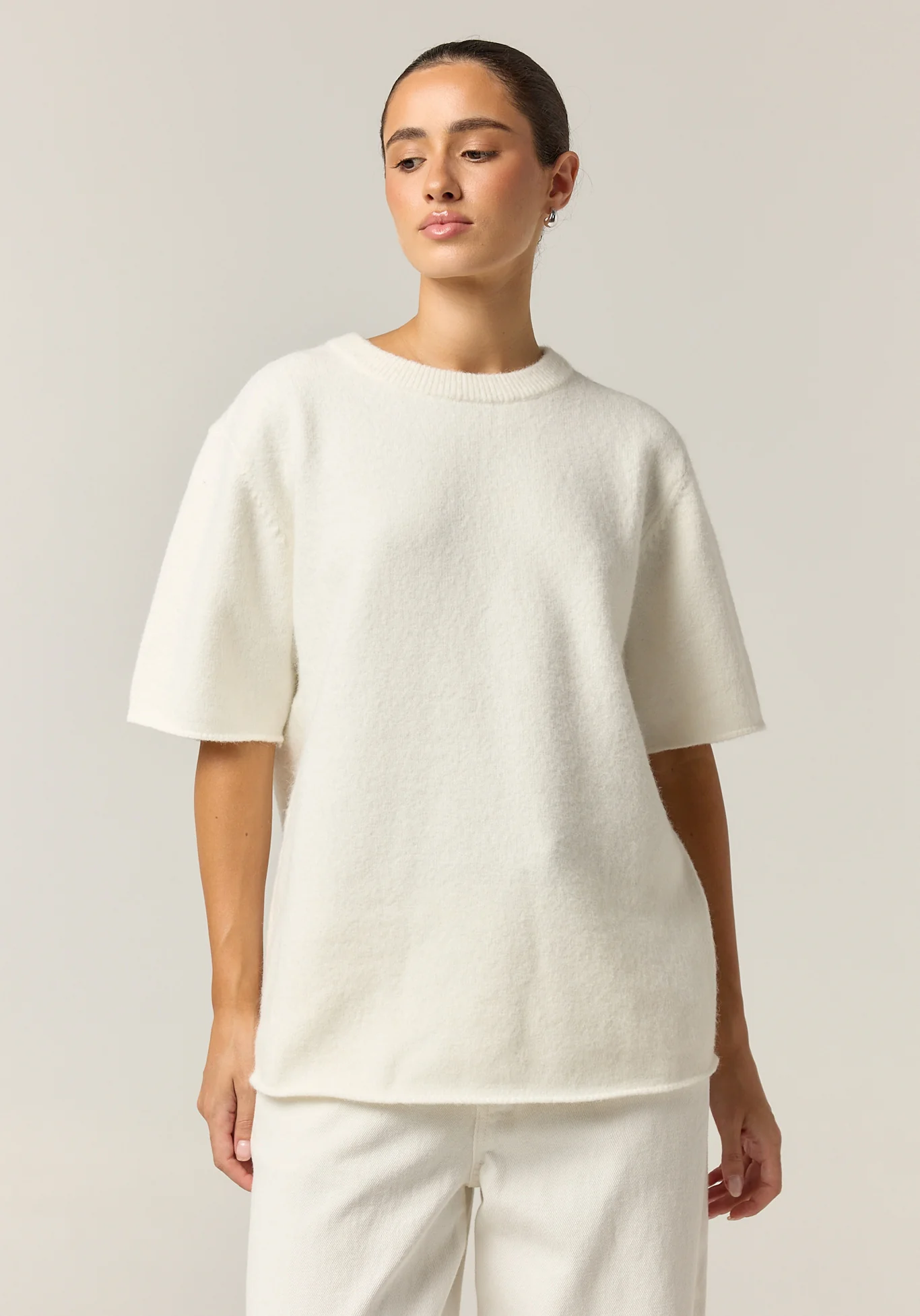Maeve Knit Top (White) - Image 5
