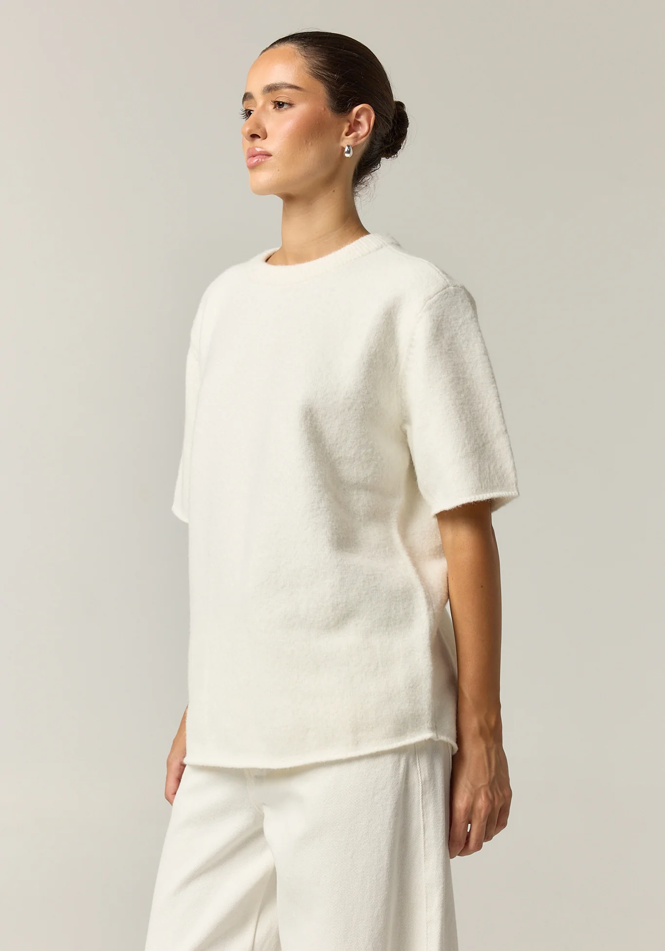 Maeve Knit Top (White) - Image 6
