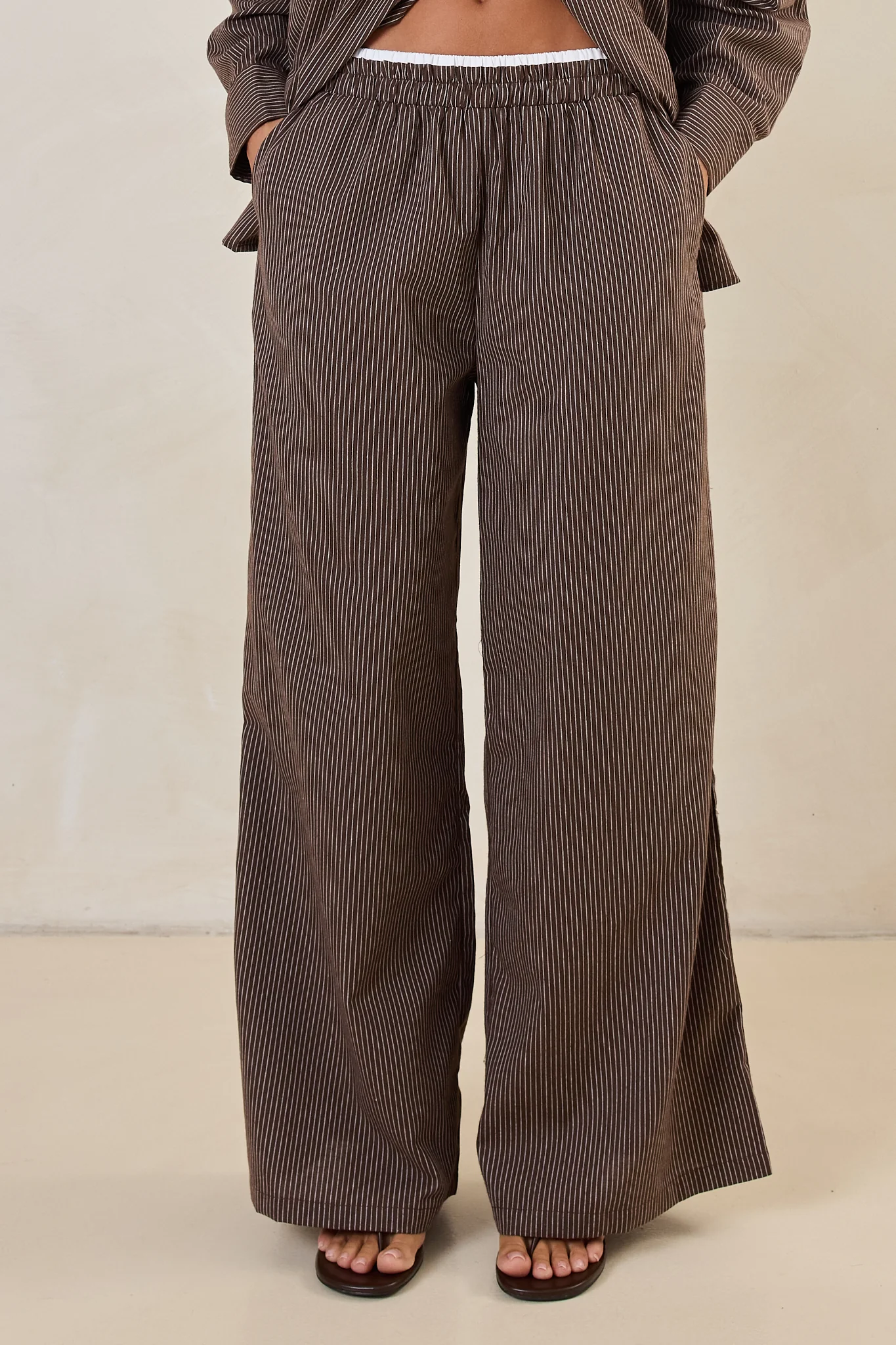 Miller Pant (Choc Pinstripe) - Image 5