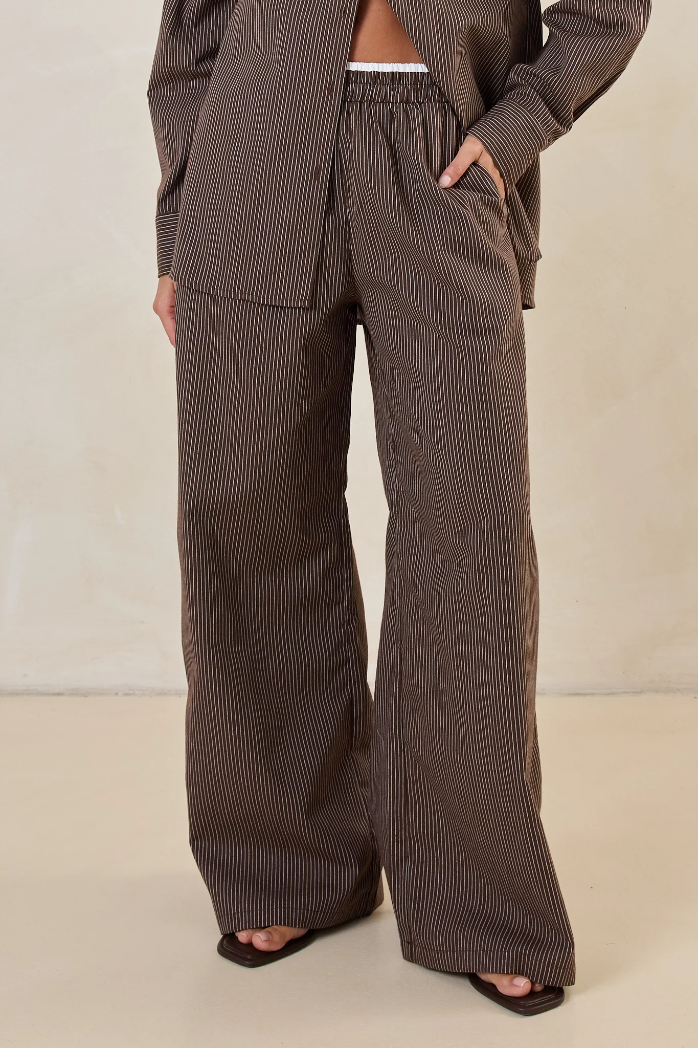 Miller Pant (Choc Pinstripe) - Image 6
