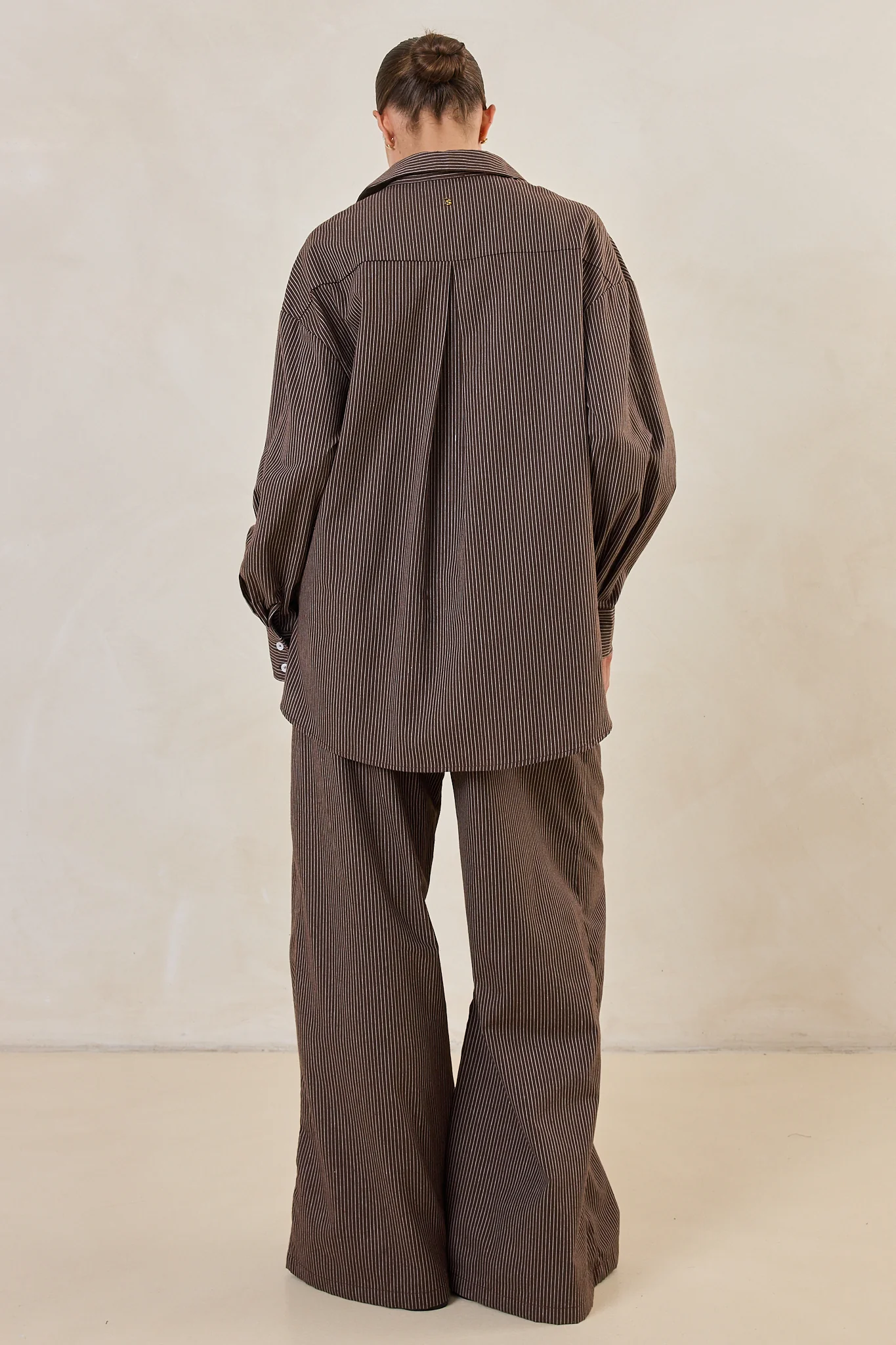 Miller Shirt (Choc Pinstripe) - Image 6