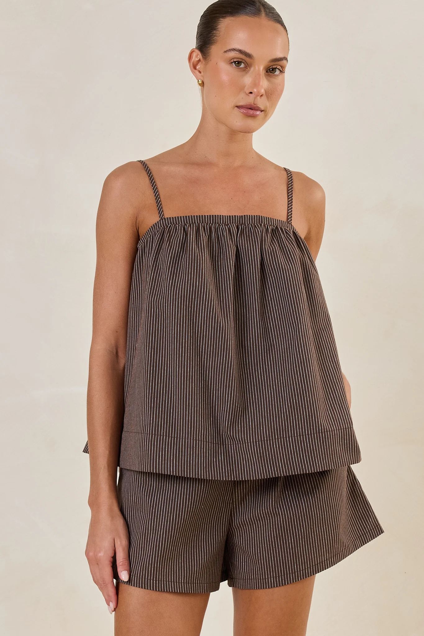 Miller Top (Choc Pinstripe) - Image 6