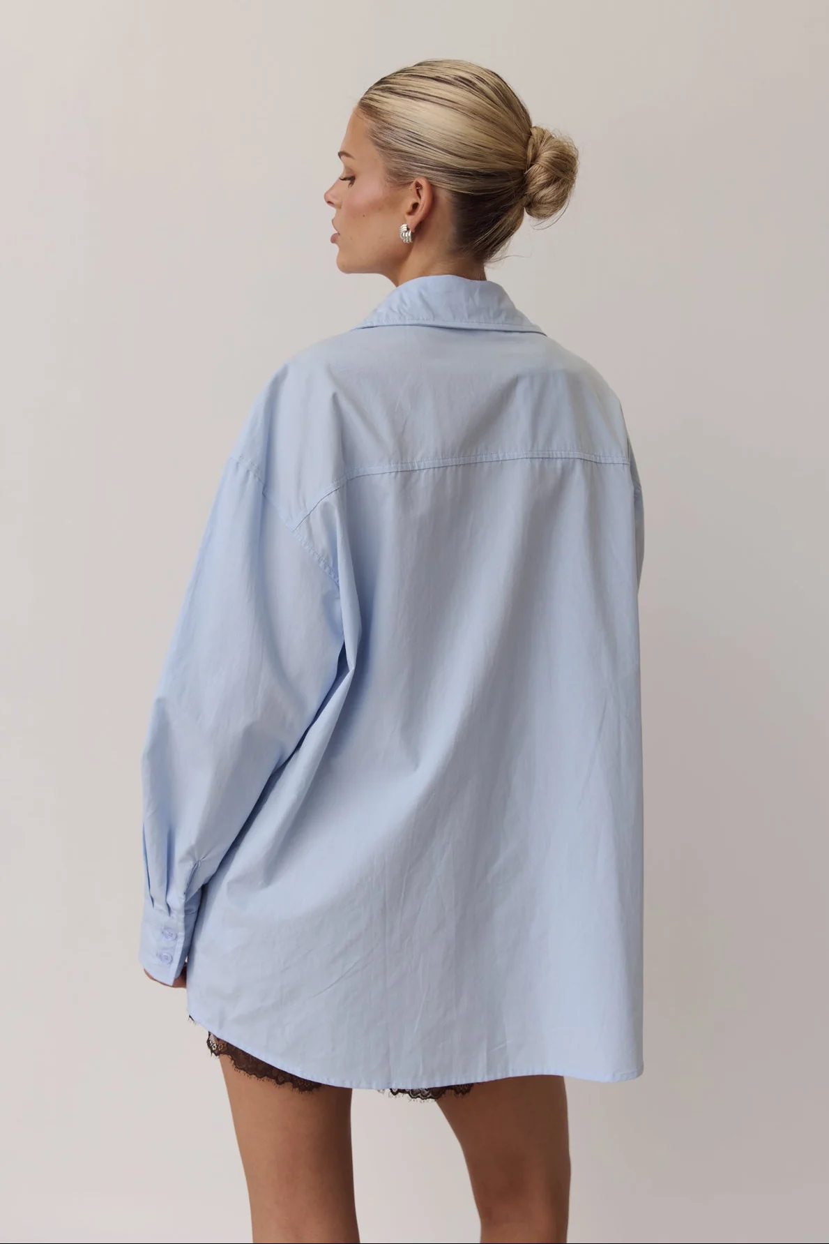 Odette Signature Shirt (Powder Blue) - Image 9