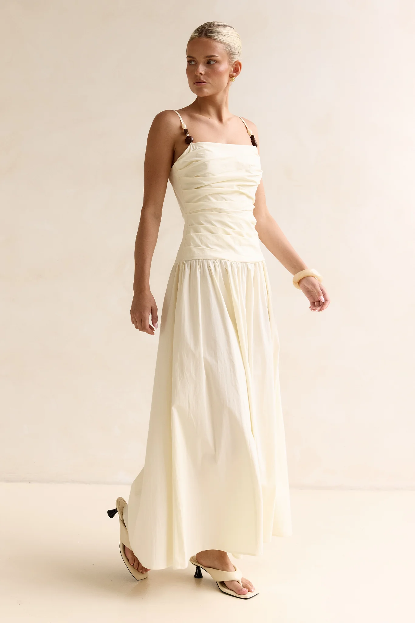 Pearl Maxi Dress (Butter) - Image 7