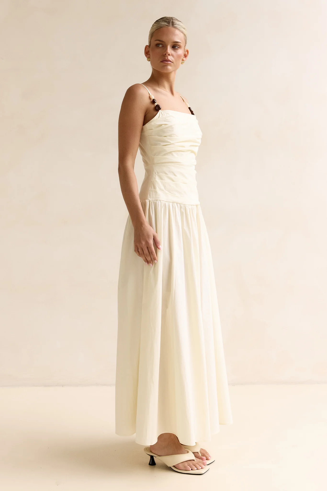 Pearl Maxi Dress (Butter) - Image 8