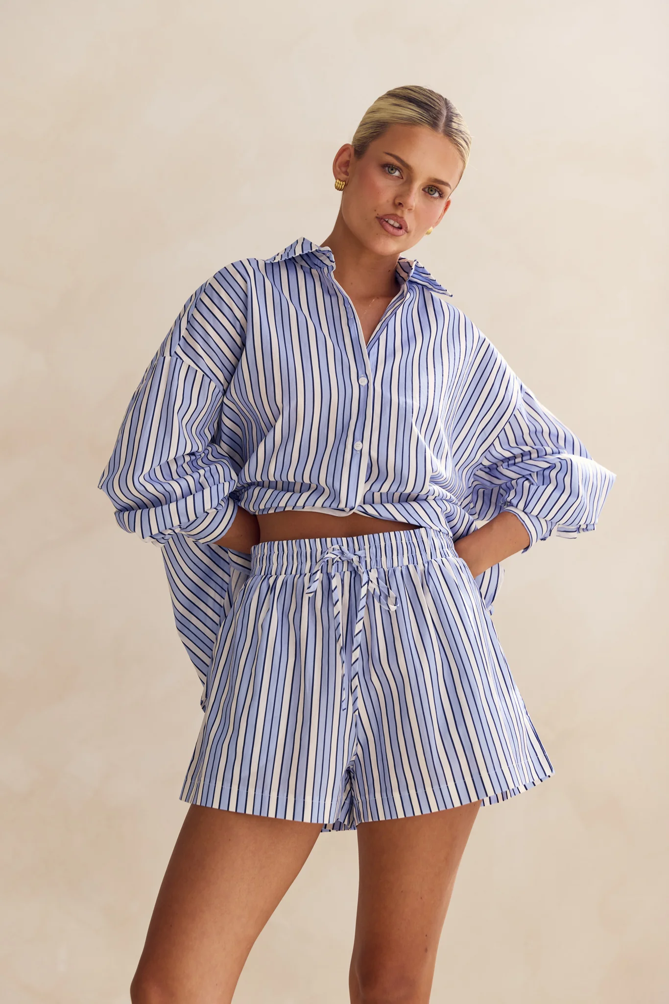 Priscilla Shorts (Blue) - Image 5