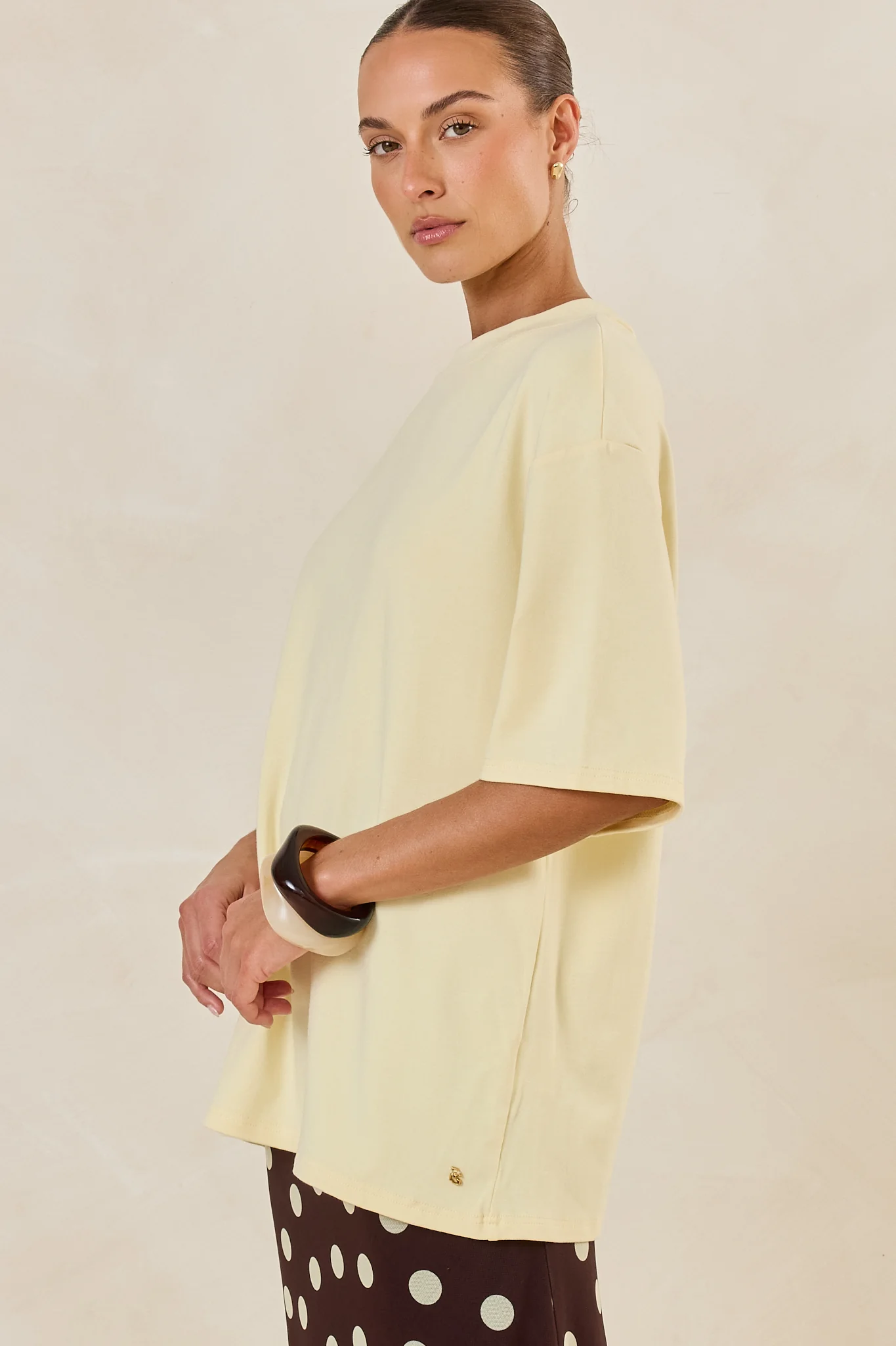 Quinn Jersey Tee (Butter) - Image 4