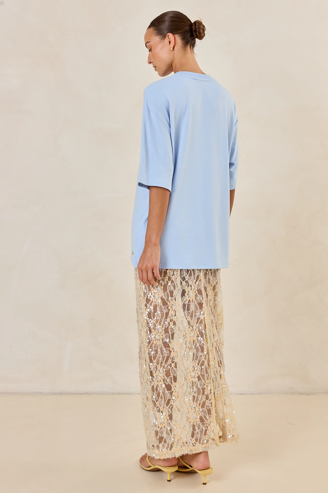 Quinn Jersey Tee (Ice Blue) - Image 6