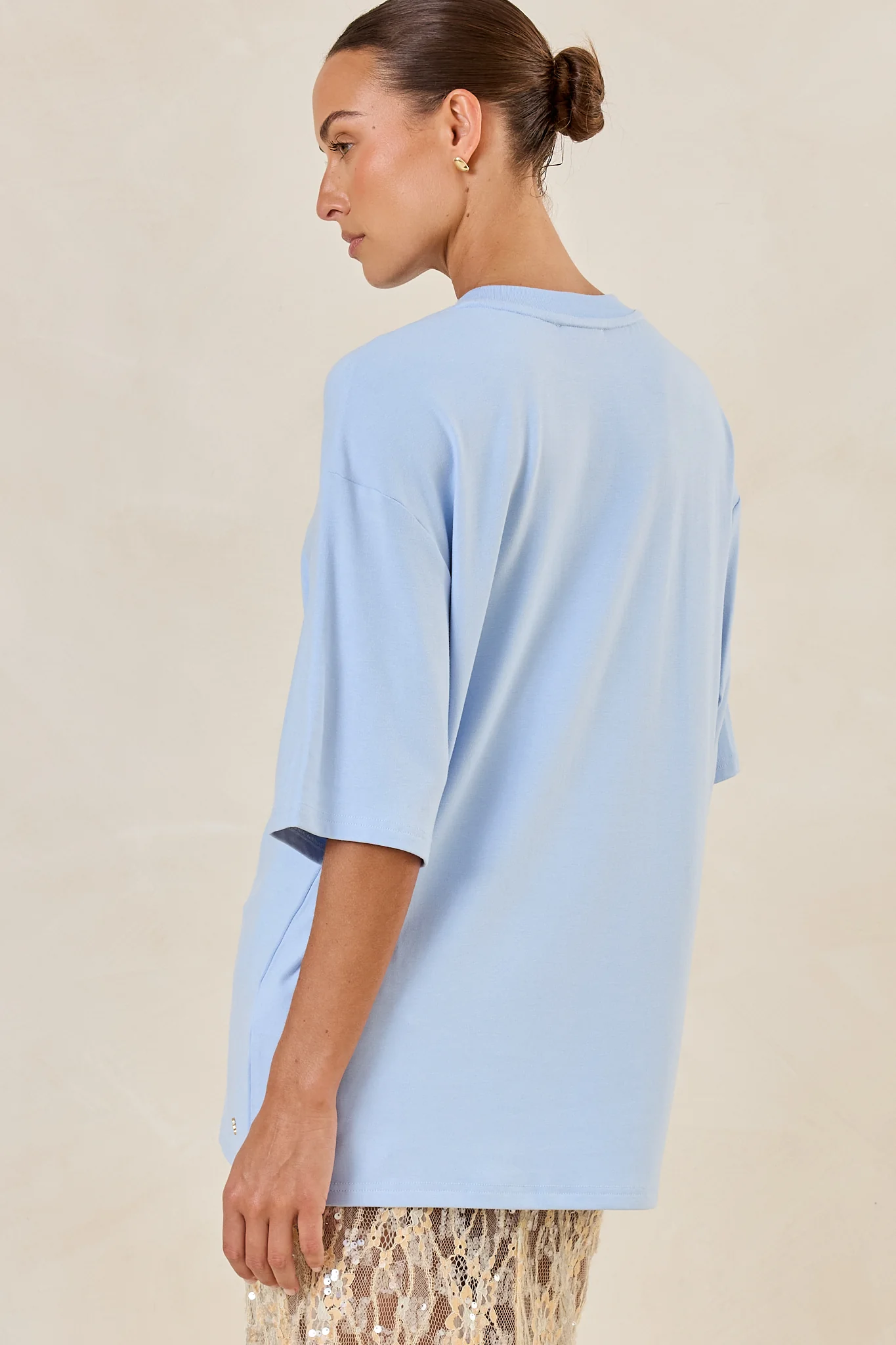 Quinn Jersey Tee (Ice Blue) - Image 7