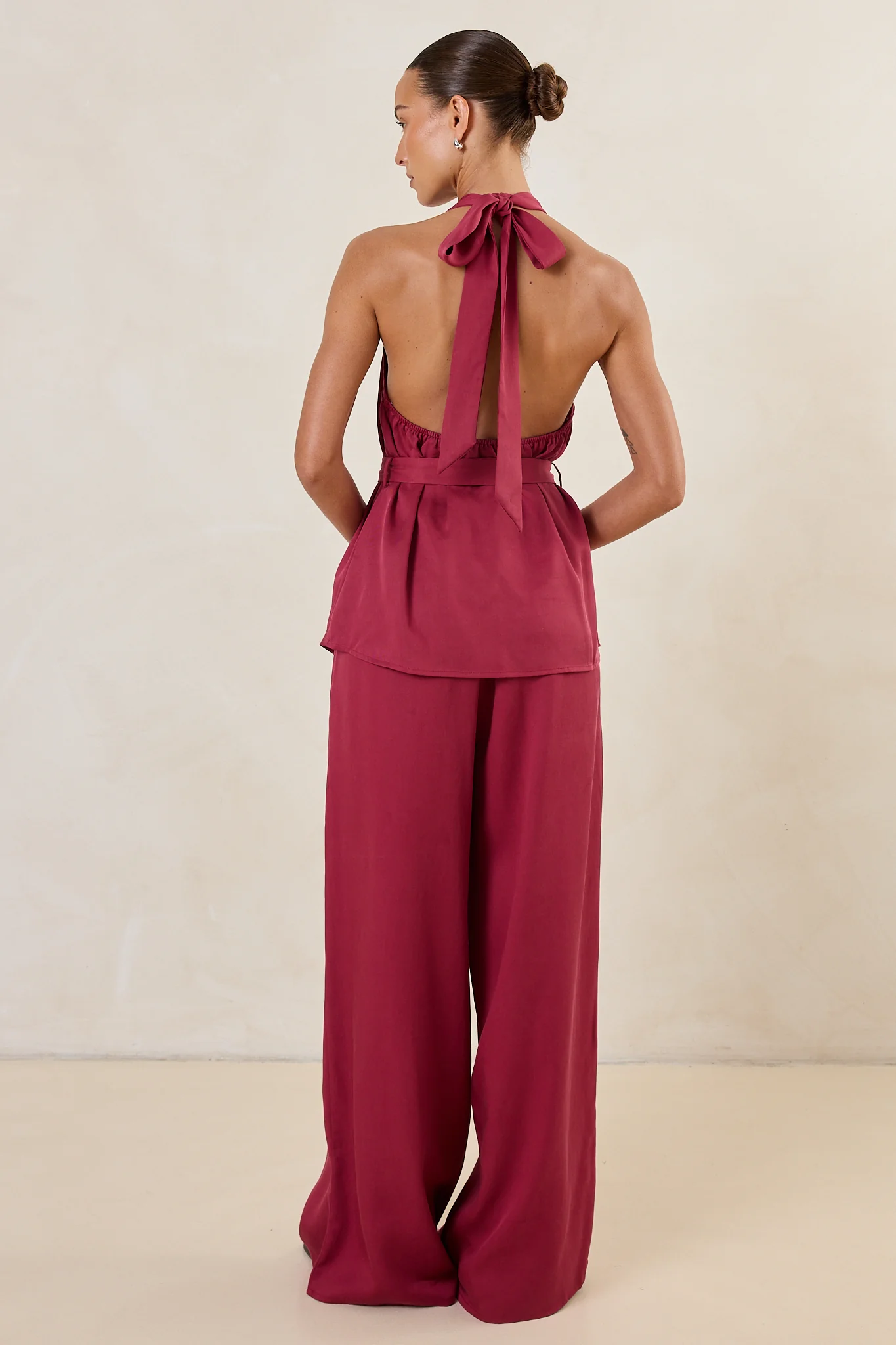 Raya Halter Top (Pomegranate) - Image 6