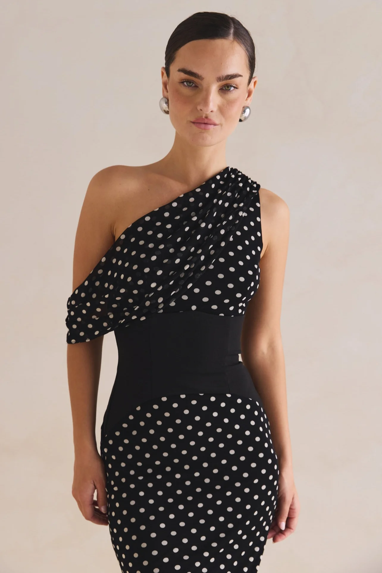 Rochelle Maxi Dress (Black) - Image 6