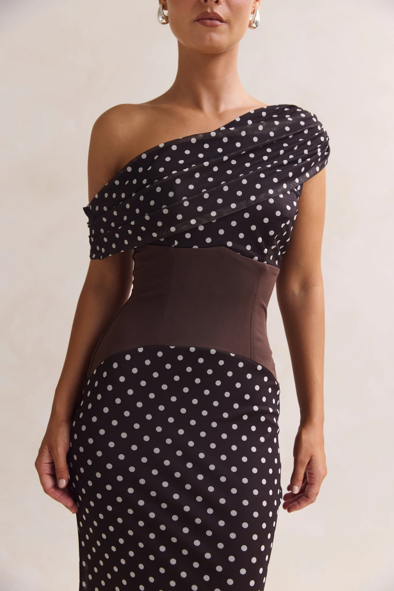 Rochelle Maxi Dress (Chocolate) - Image 6