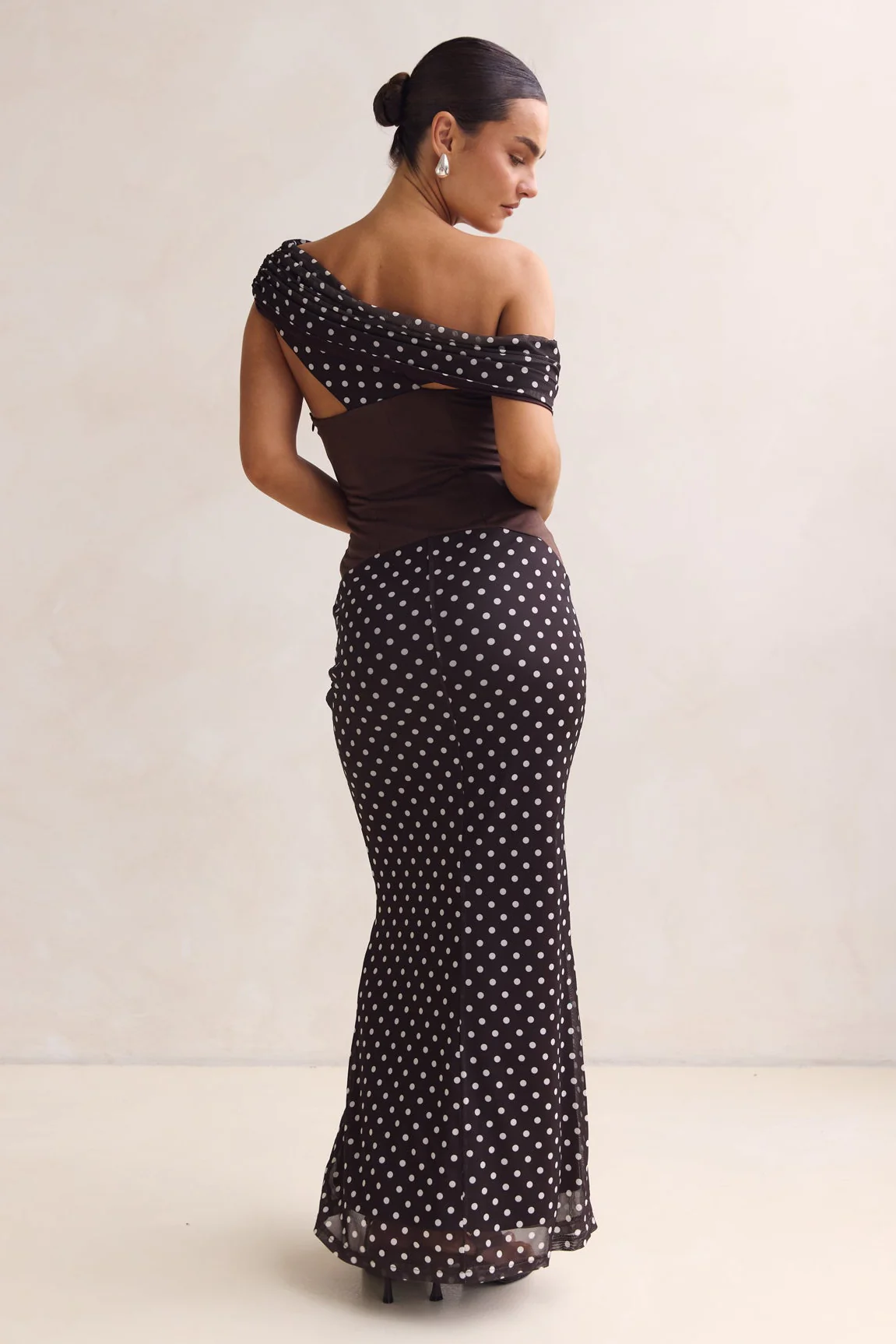 Rochelle Maxi Dress (Chocolate) - Image 9