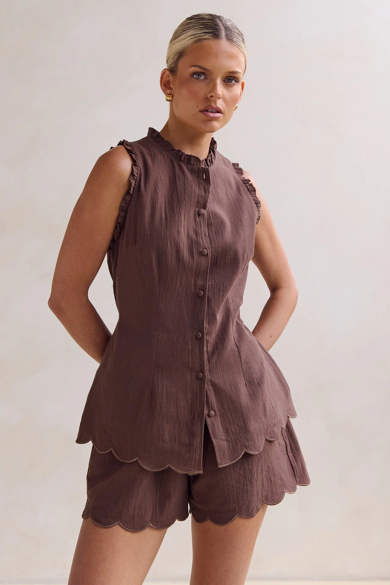Romeo Top (Chocolate) - Image 3