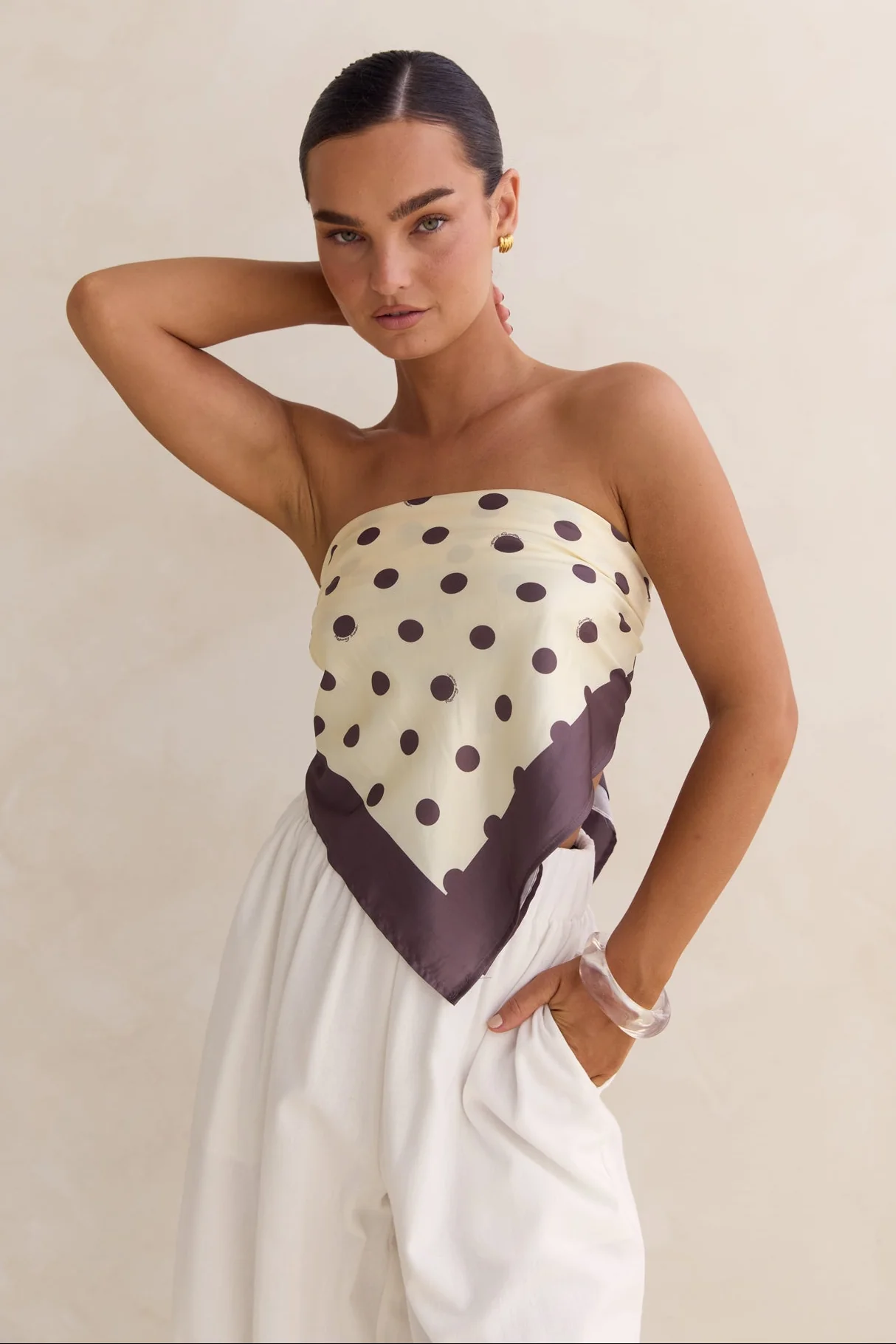 Runway Scout Scarf (Chocolate) - Image 4