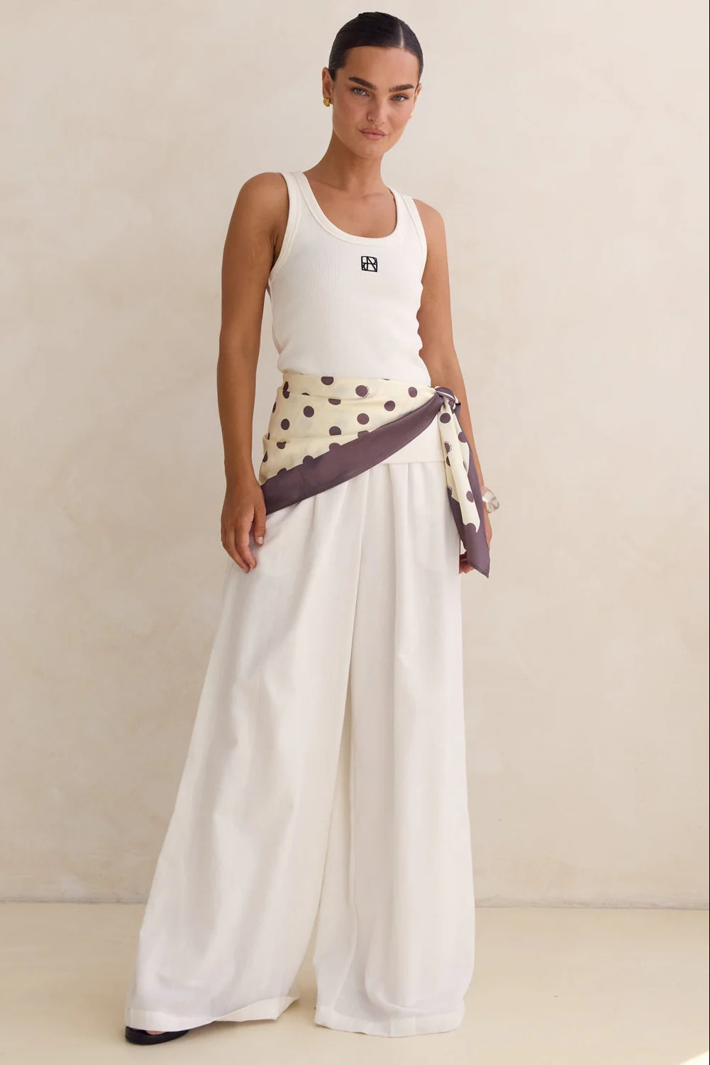 Runway Scout Scarf (Chocolate) - Image 6