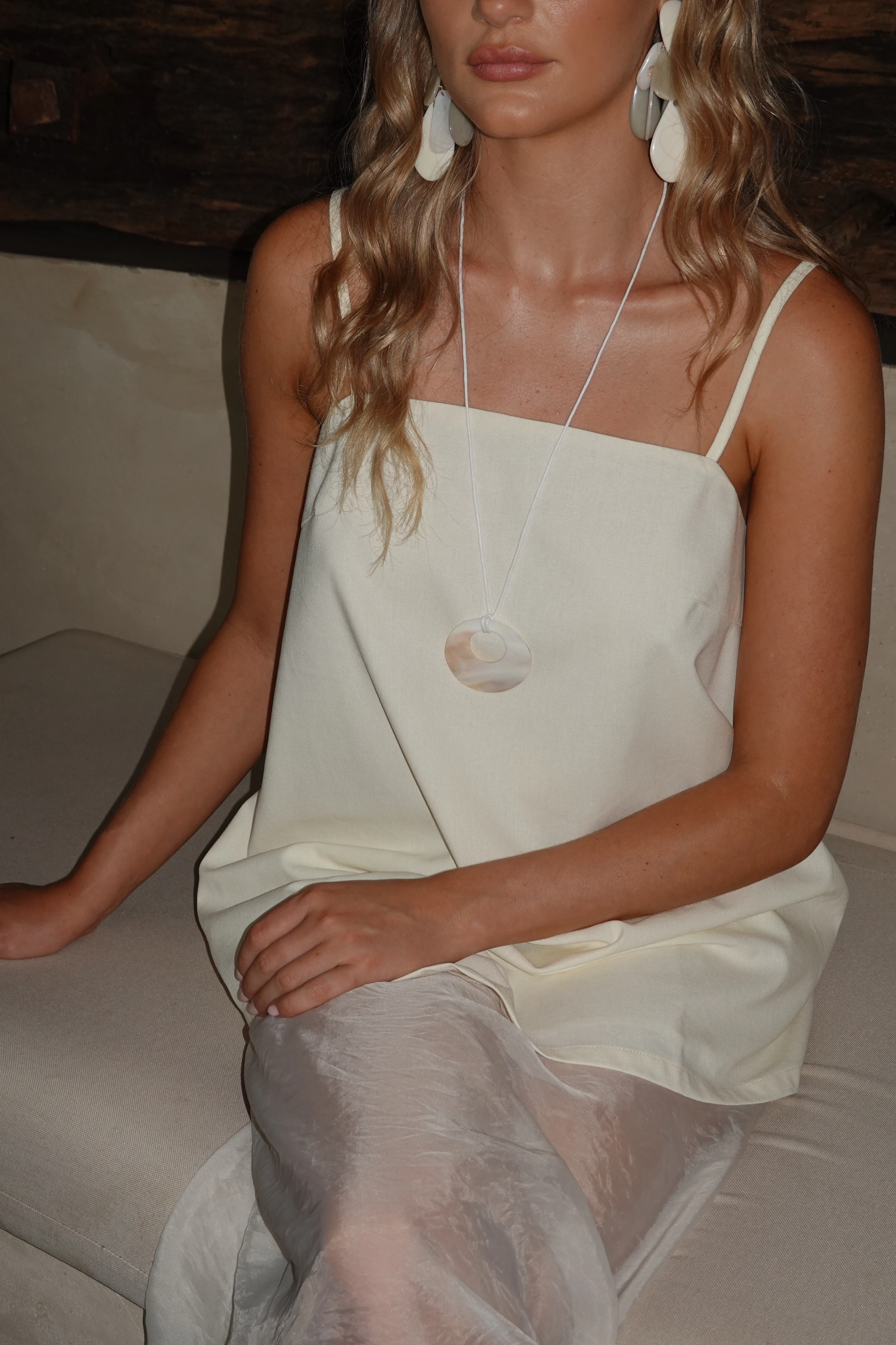 Sloane Top (Cream) - Image 4