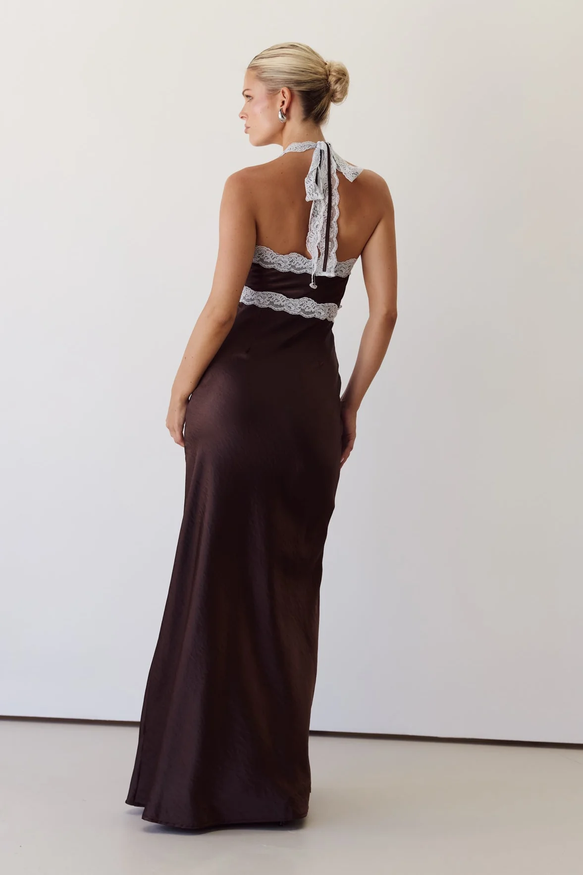 Tonya Maxi Dress (Chocolate) - Image 7