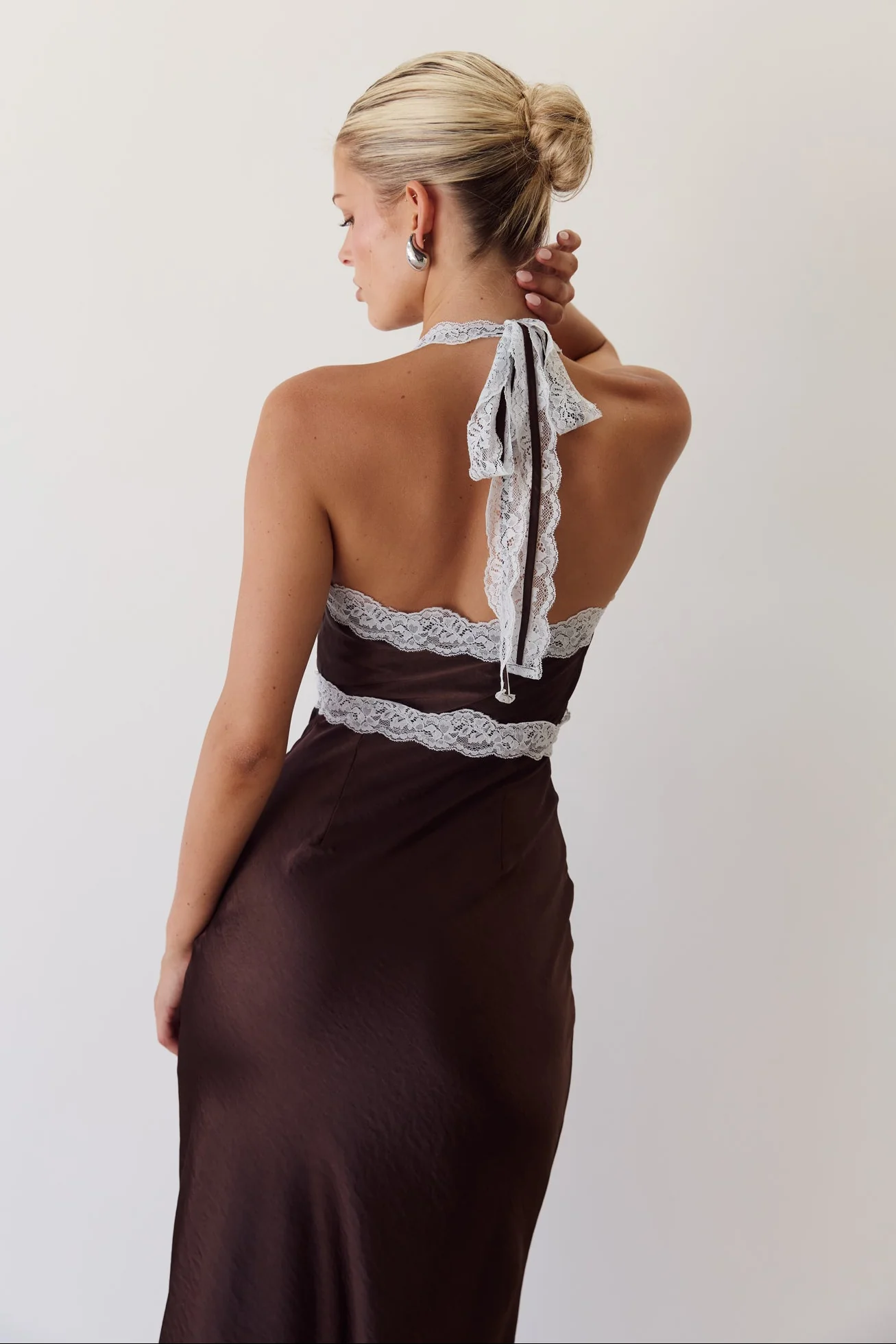 Tonya Maxi Dress (Chocolate) - Image 8