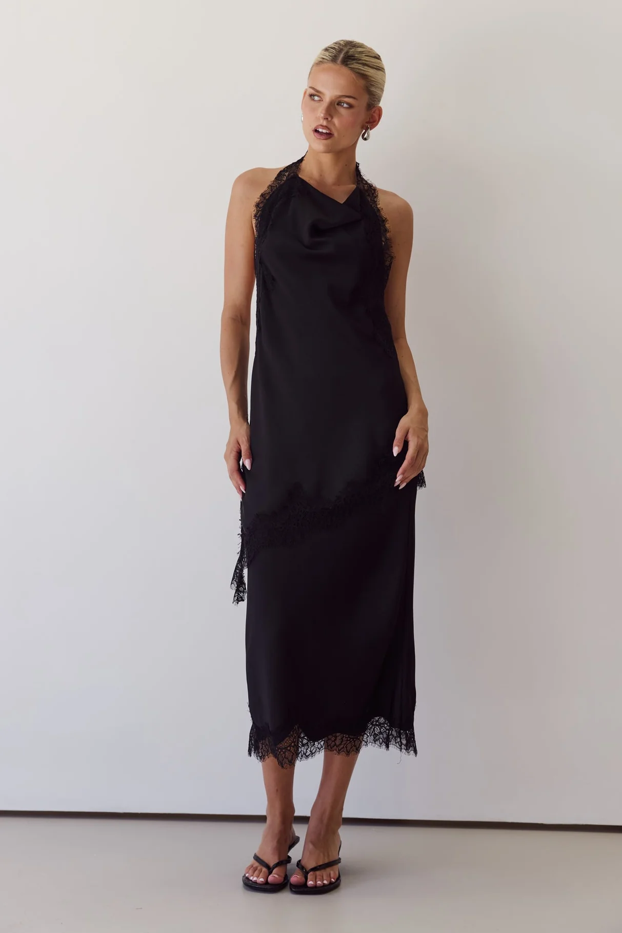 Willow Lace Top (Black) - Image 3