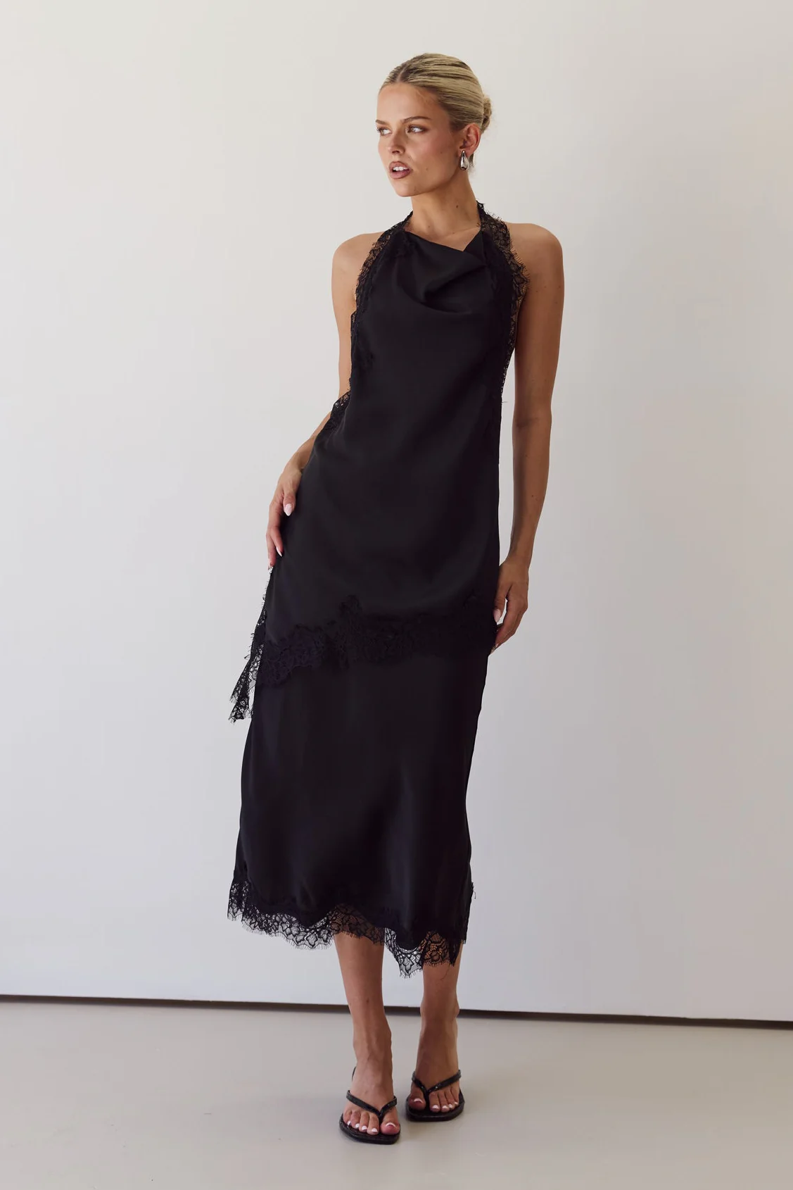 Willow Lace Top (Black) - Image 4