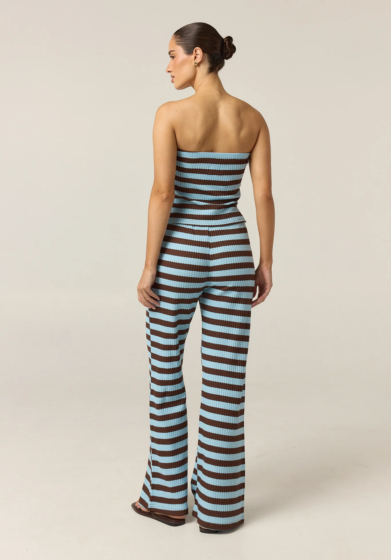 Yasmin Knit Set (Choc/Blue Stripe) - Image 7
